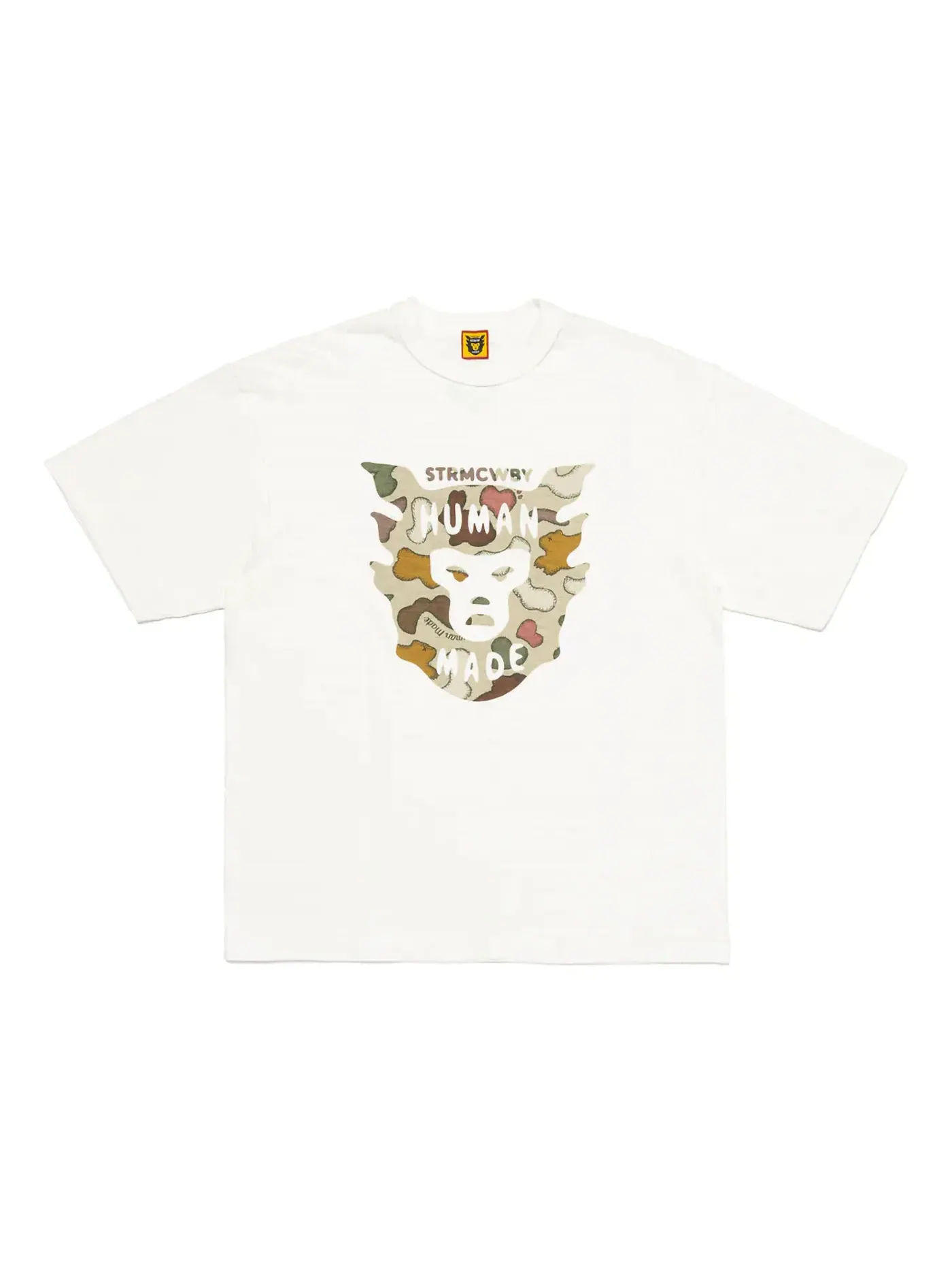 Мужская футболка с принтом Human Made x KAWS Made Graphic II T-Shirt — изображение 1 из 2, белый
