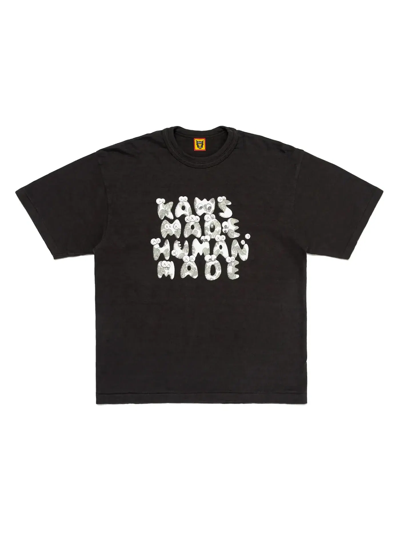 Мужская футболка с принтом Human Made x KAWS Made Graphic IIII T-shirt (SS24) — изображение 1 из 2, черный