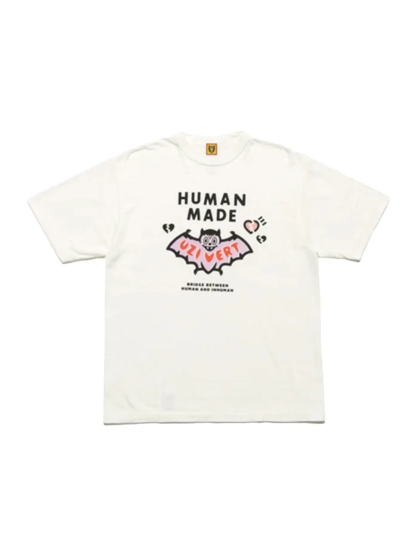 Мужская футболка с принтом Human Made x Lil Uzi Vert — изображение 1 из 2, белый