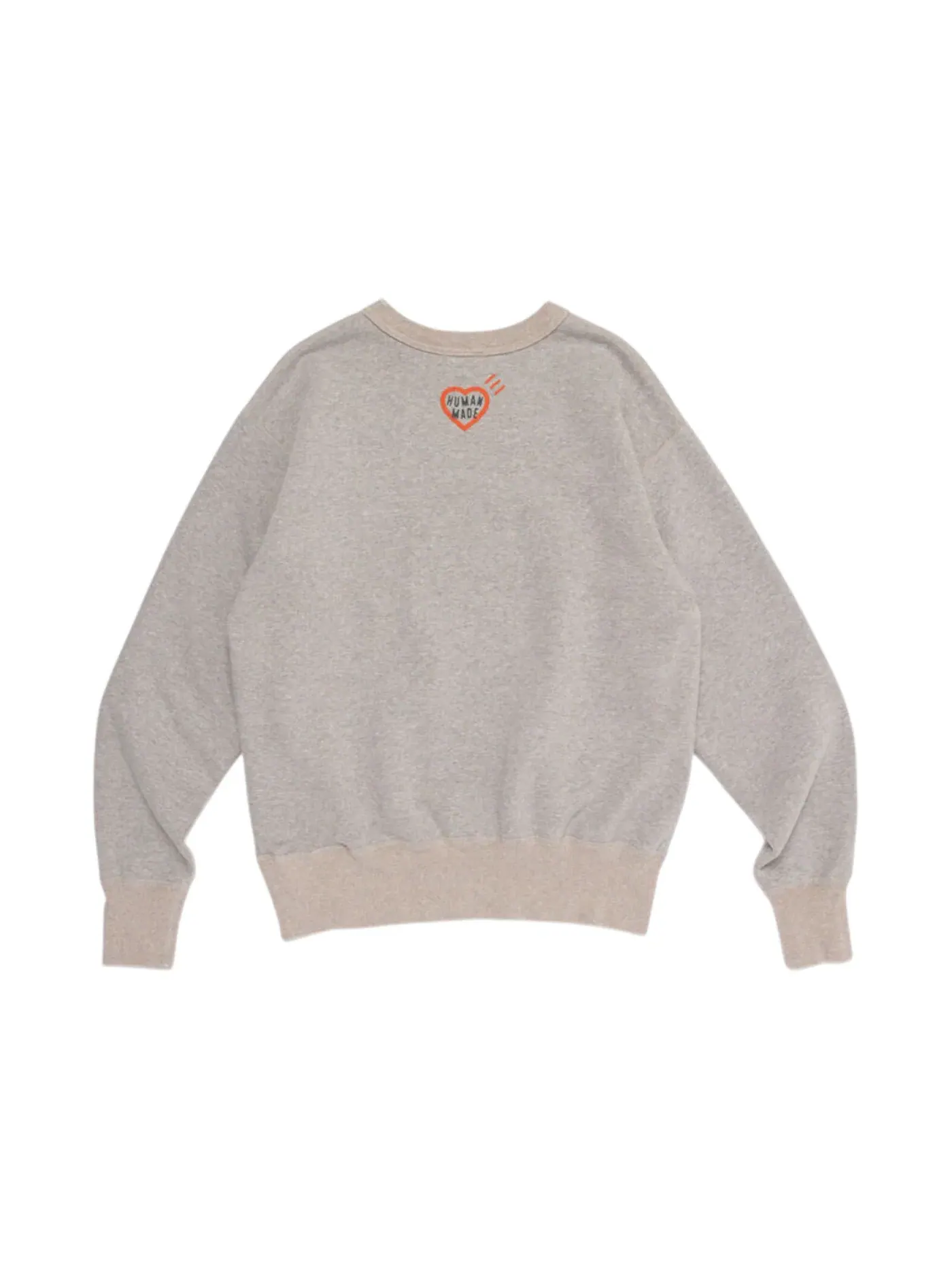 Мужской свитшот с принтом Human Made x Mickey Mouse Club Tsuriami Sweatshirt — изображение 2 из 2, серый