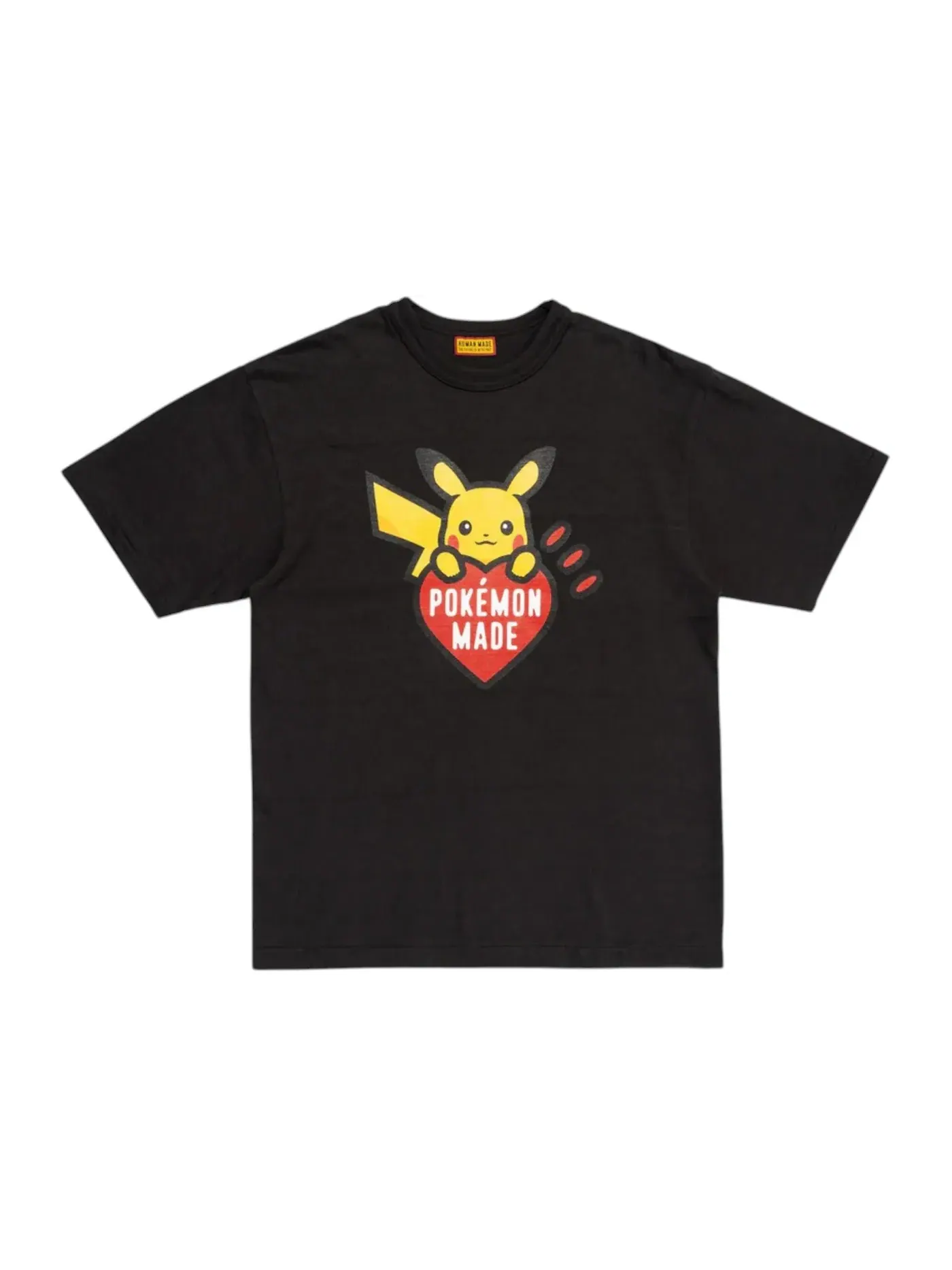 Мужская футболка с принтом T-shirt Human Made — изображение 1 из 2, черный