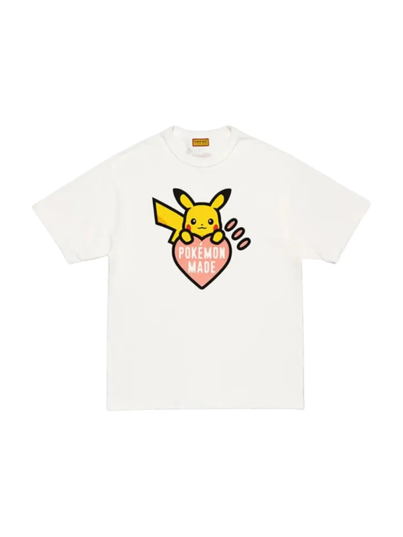 Мужская футболка с принтом Human Made x Pokemon Graphic Pikachu Seoul White — изображение 1 из 1