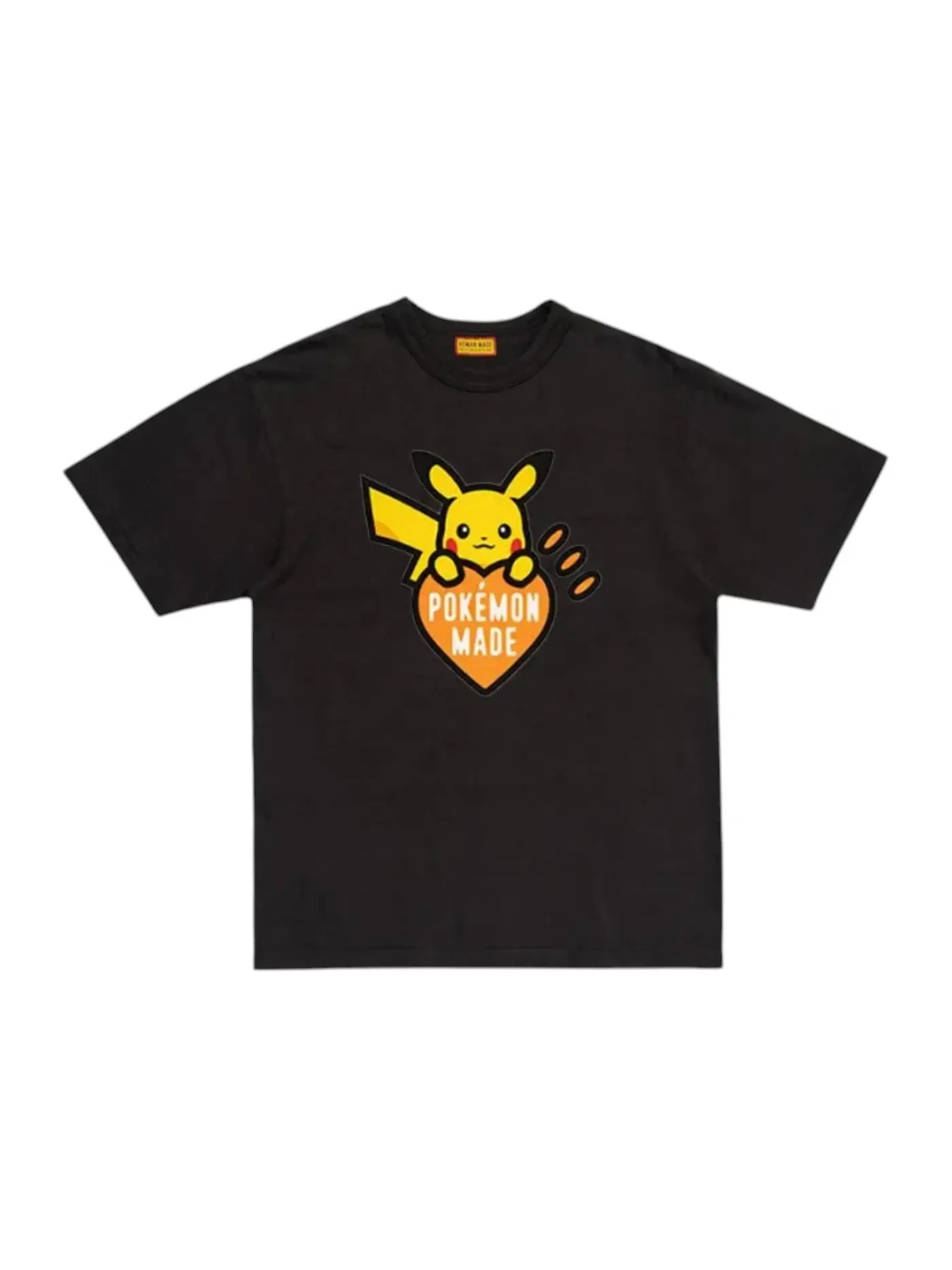 Мужская футболка с принтом Human Made x Pokemon Graphic Pikachu Shibuya T-shirt Human Made — изображение 1 из 1, черный