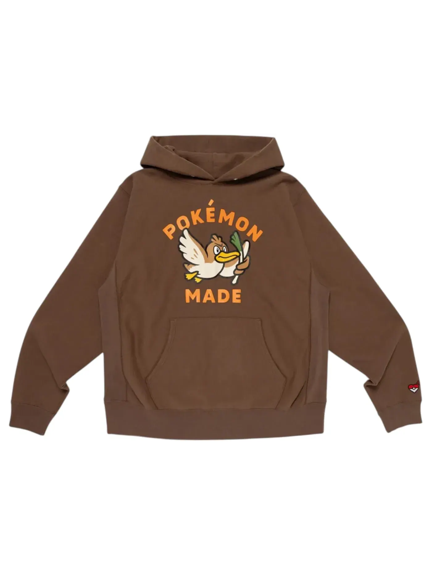 Мужской худи из плотного хлопка Human Made x Pokemon Heavy Weight Hoodie — изображение 1 из 2, коричневый