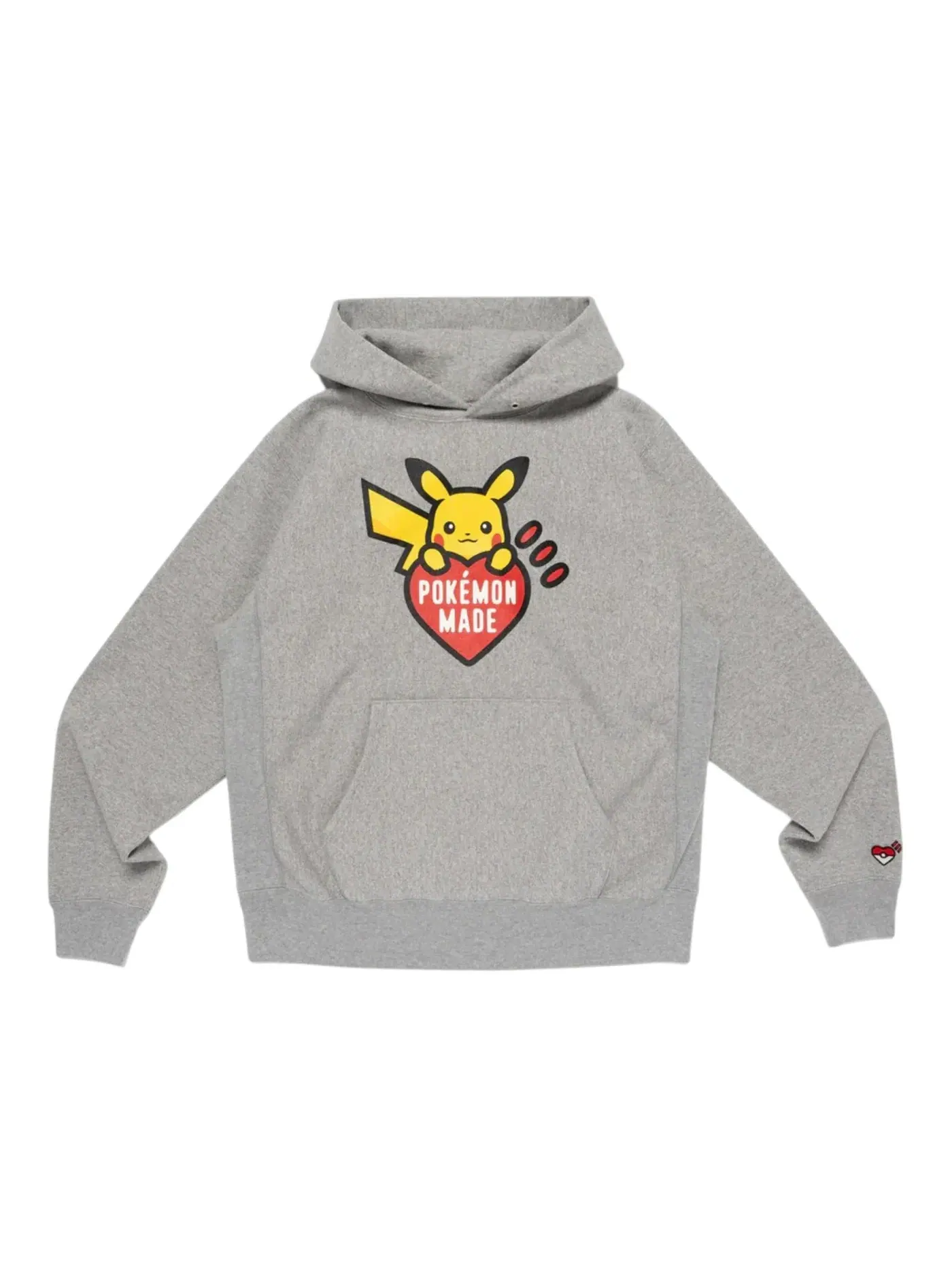 Мужской худи с принтом Human Made Heavy Weight Hoodie — изображение 1 из 2, серый