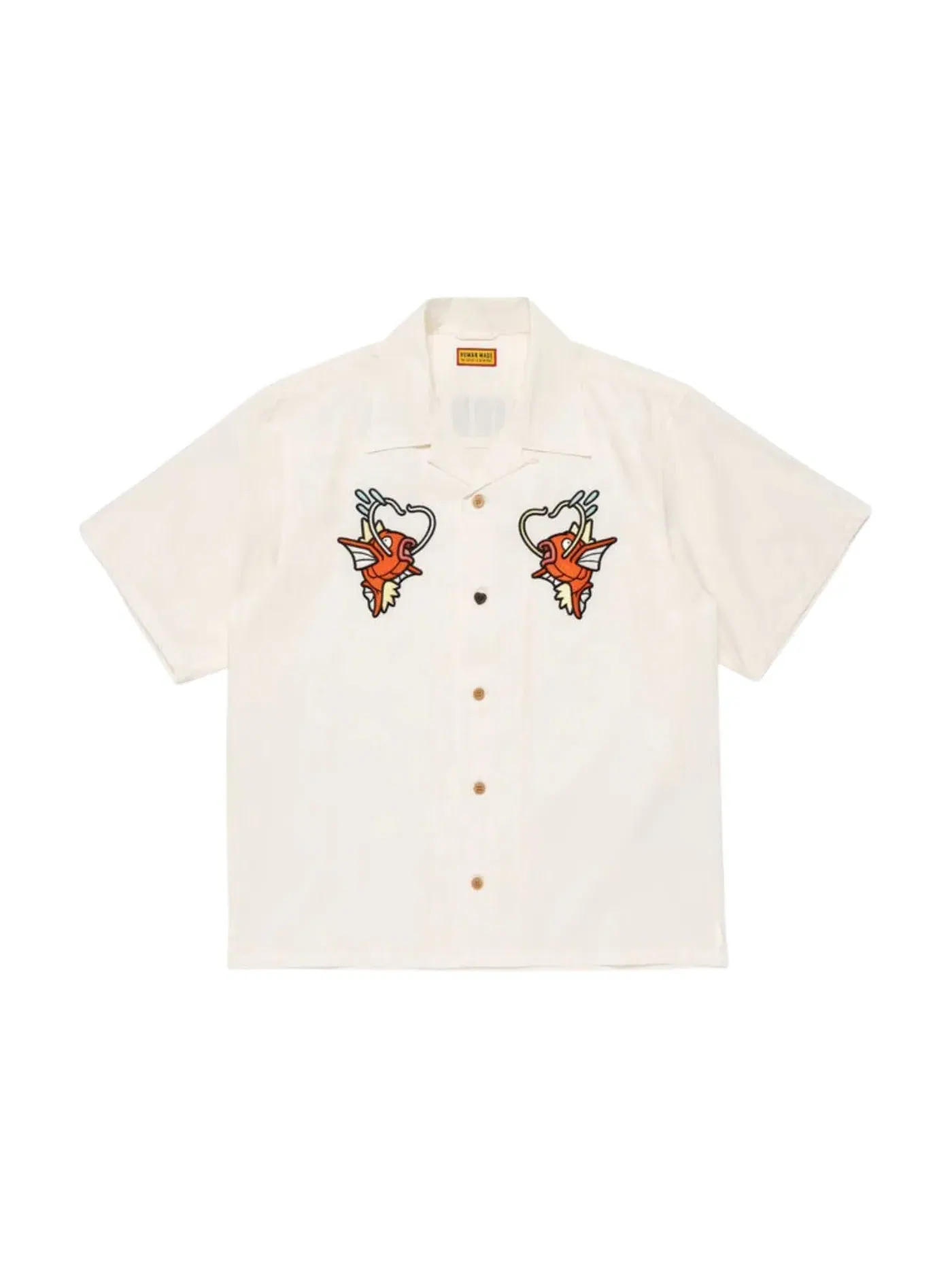 Мужская футболка с принтом Human Made x Pokemon Made Aloha Magikarp Shirt — изображение 1 из 2, белый
