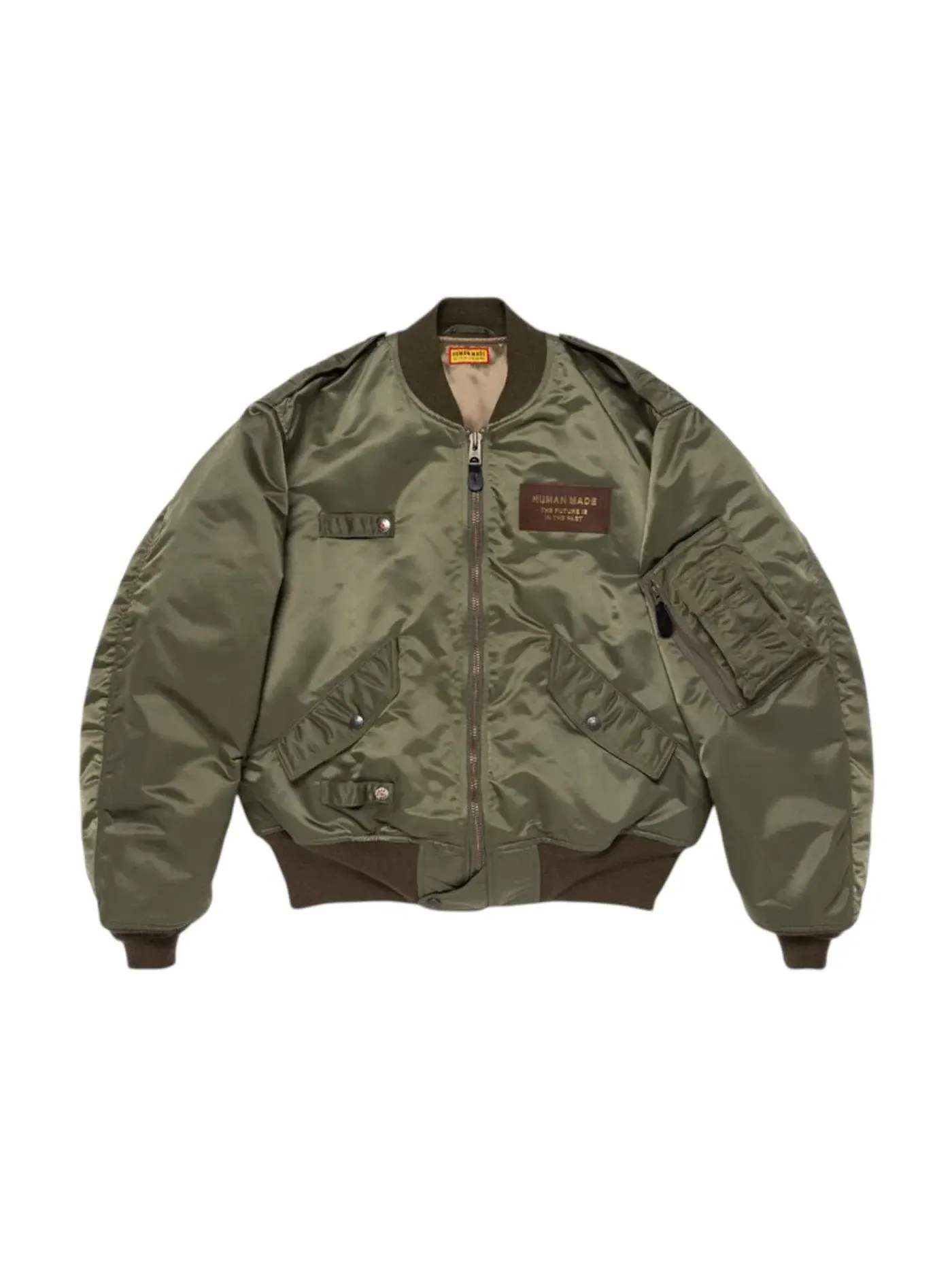 Мужская куртка с утеплителем Blouson Human Made, Olivedrab — изображение 2 из 2