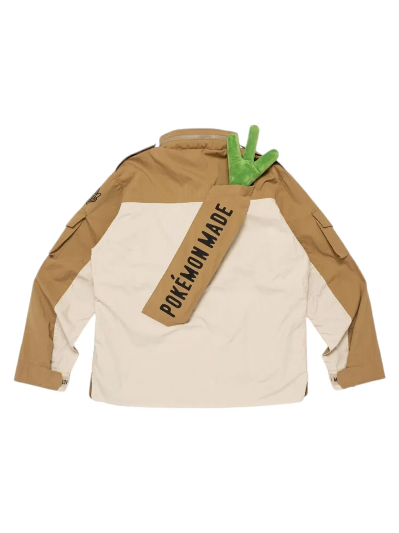 Мужская куртка утилитарная Human Made x Pokemon Made Jacket — изображение 1 из 2, бежевый