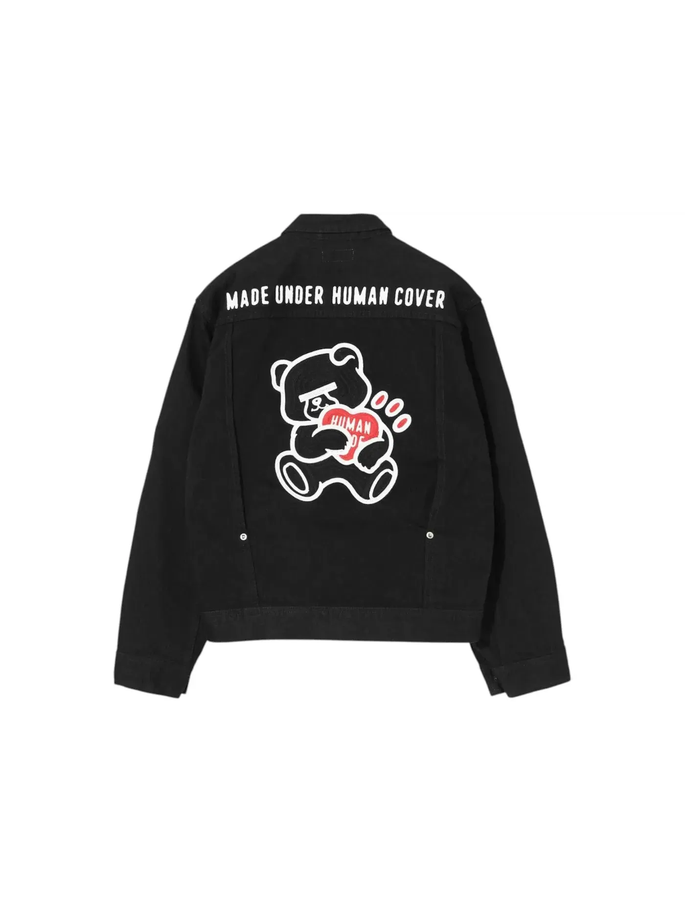 Мужская джинсовая куртка Human Made x Undercover — изображение 2 из 2, черный
