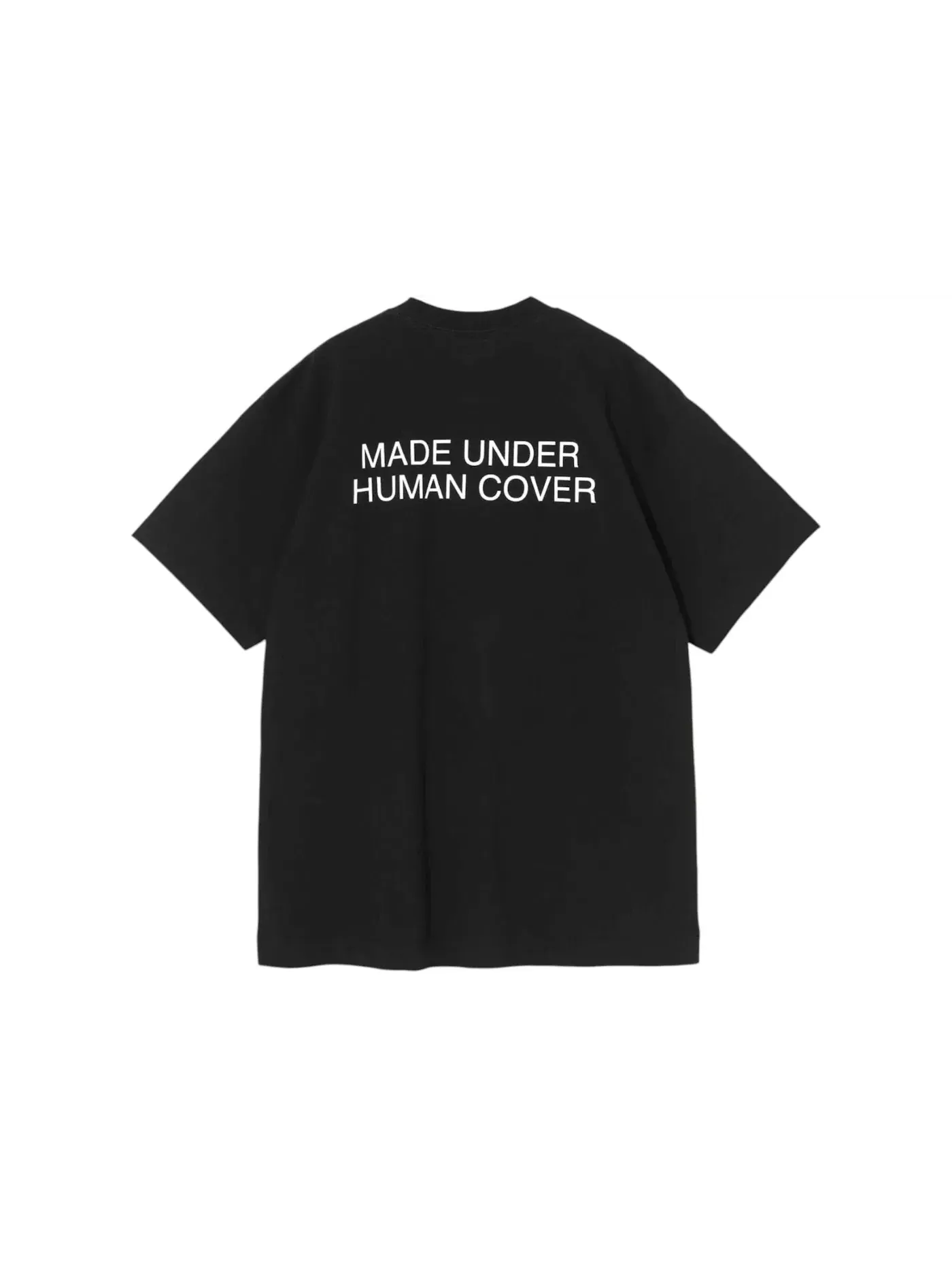 Мужская футболка с принтом Human Made x Undercover — изображение 2 из 2, черный
