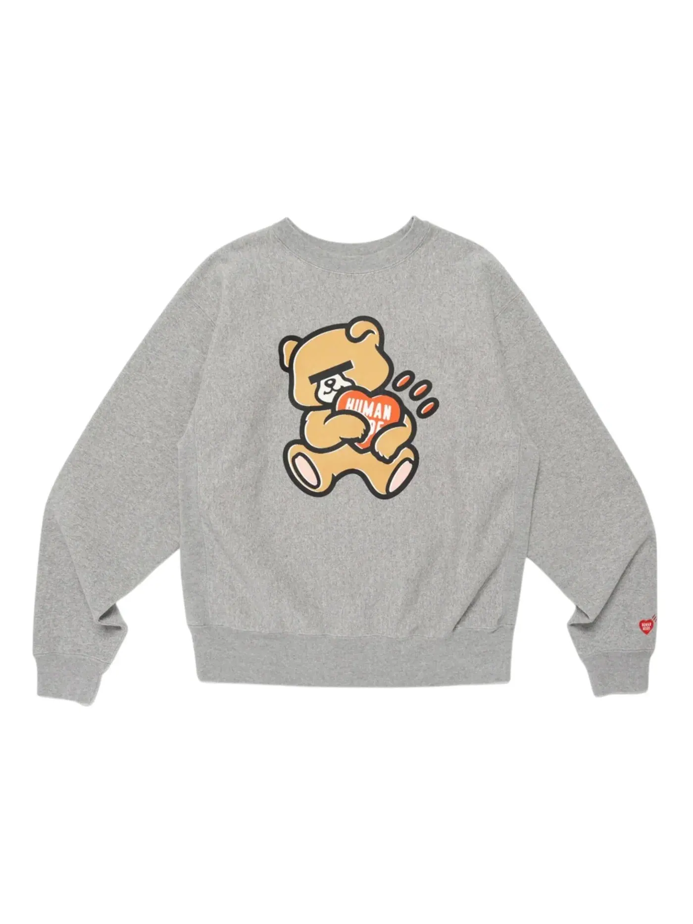 Мужской свитшот из плотного флиса Human Made x Undercover — изображение 1 из 2, серый