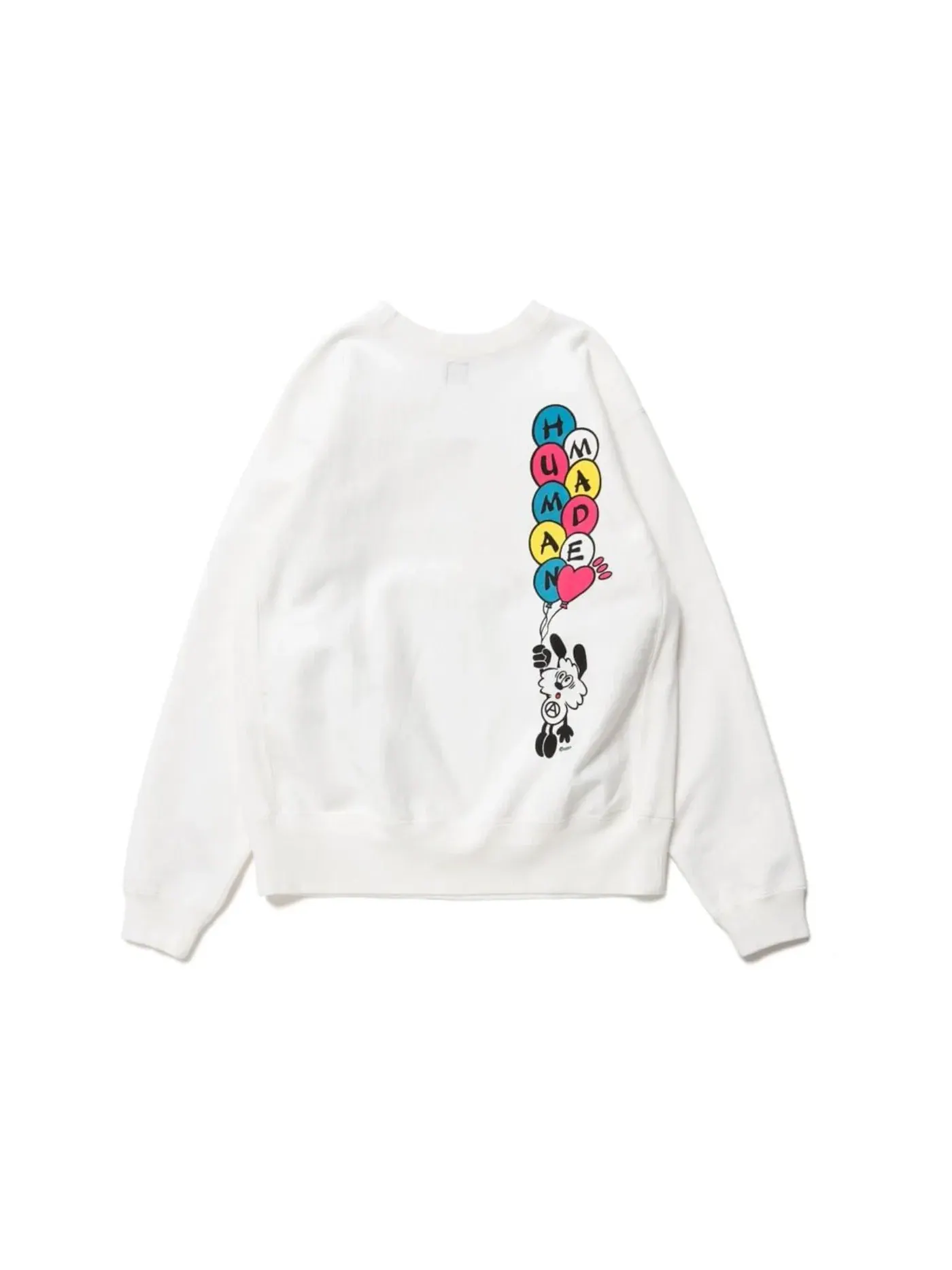 Мужской свитшот с принтом Human Made x Verdy Vick Crewneck Sweatshirt Human Made — изображение 1 из 2, белый