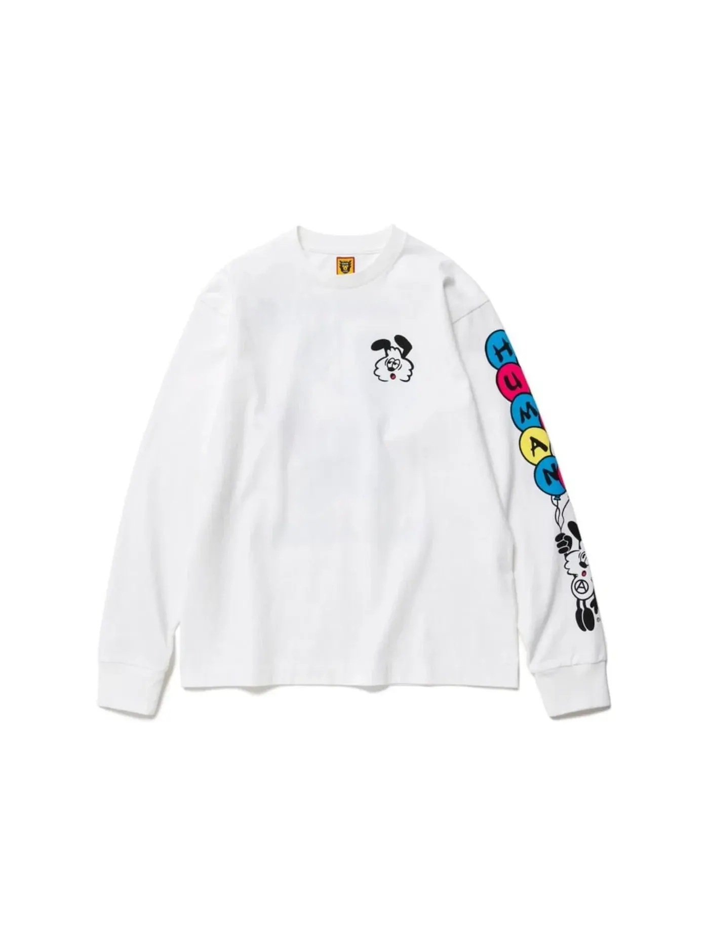 Мужская футболка с длинным рукавом Human Made x Verdy Vick L/S T-Shirt — изображение 2 из 2, белый