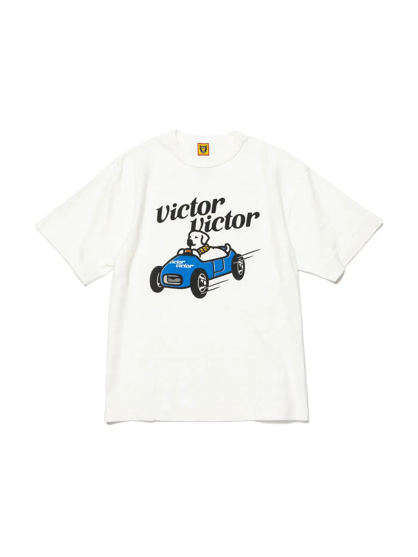 Мужская футболка с принтом Human Made x Victor Victor T-Shirt — изображение 1 из 2, белый