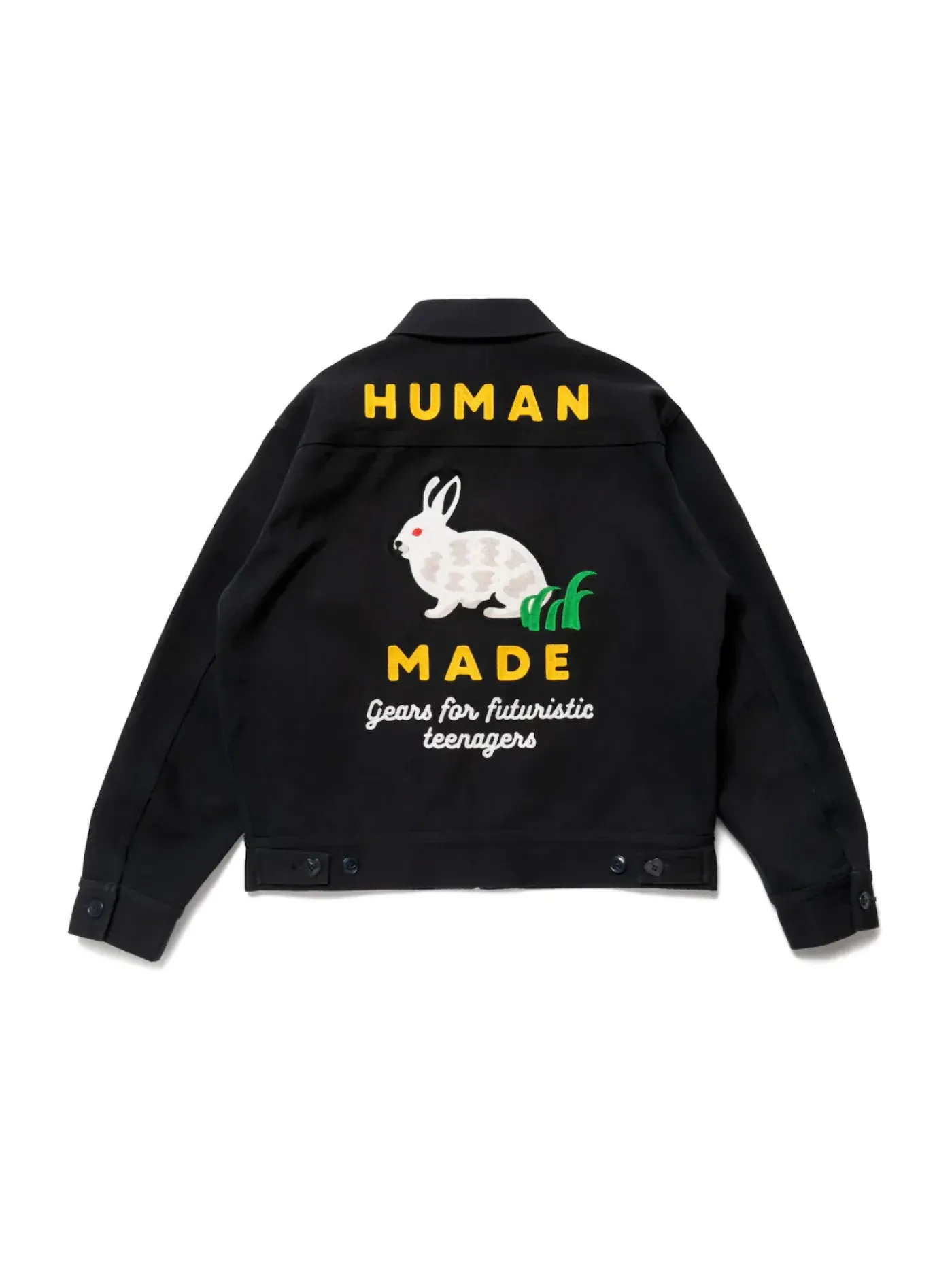 Мужская куртка с молнией Human Made — изображение 2 из 2, темно-синий