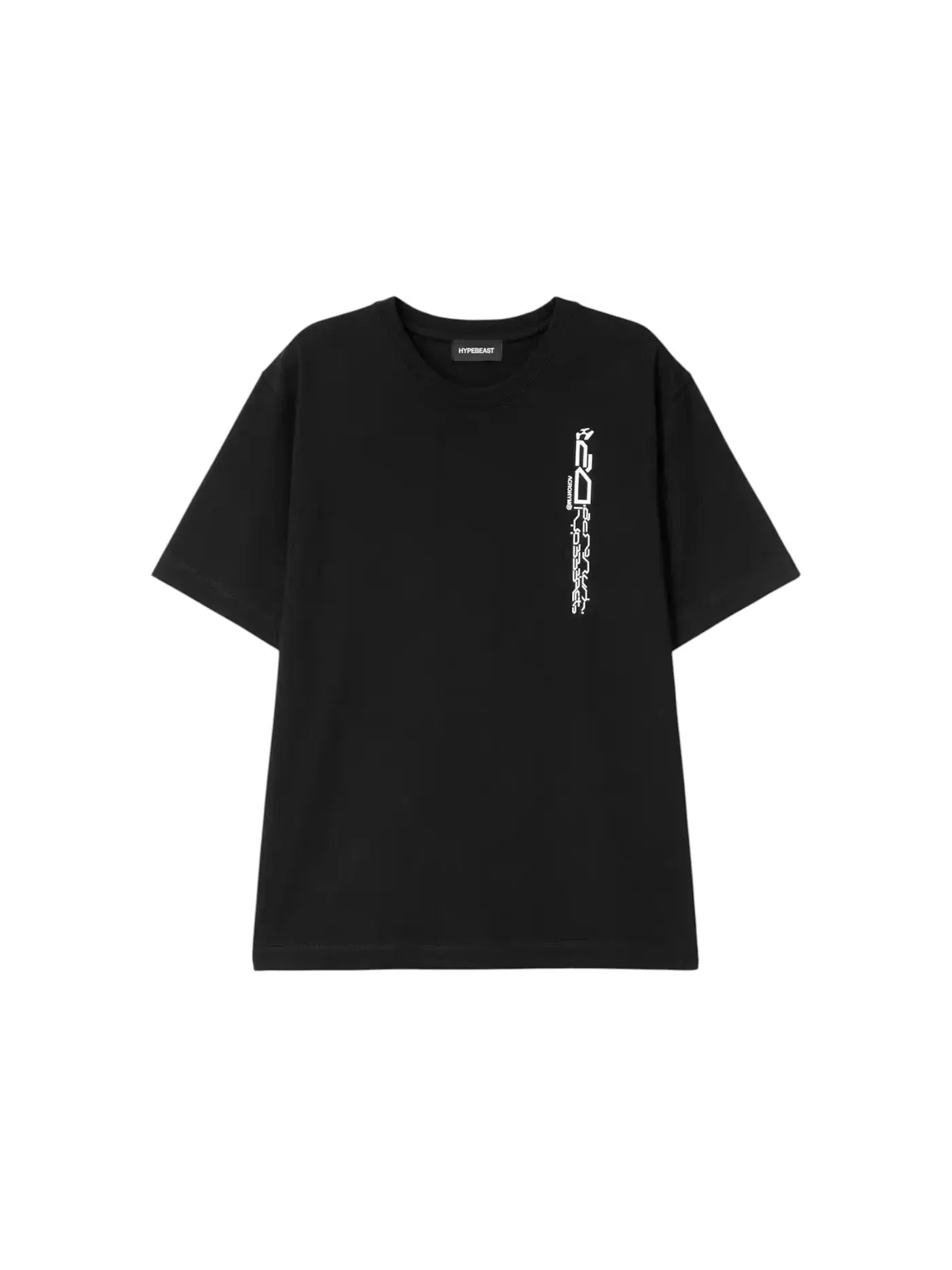 Мужская футболка Acronym 20th Anniversary Hypebeast — изображение 2 из 2, черный