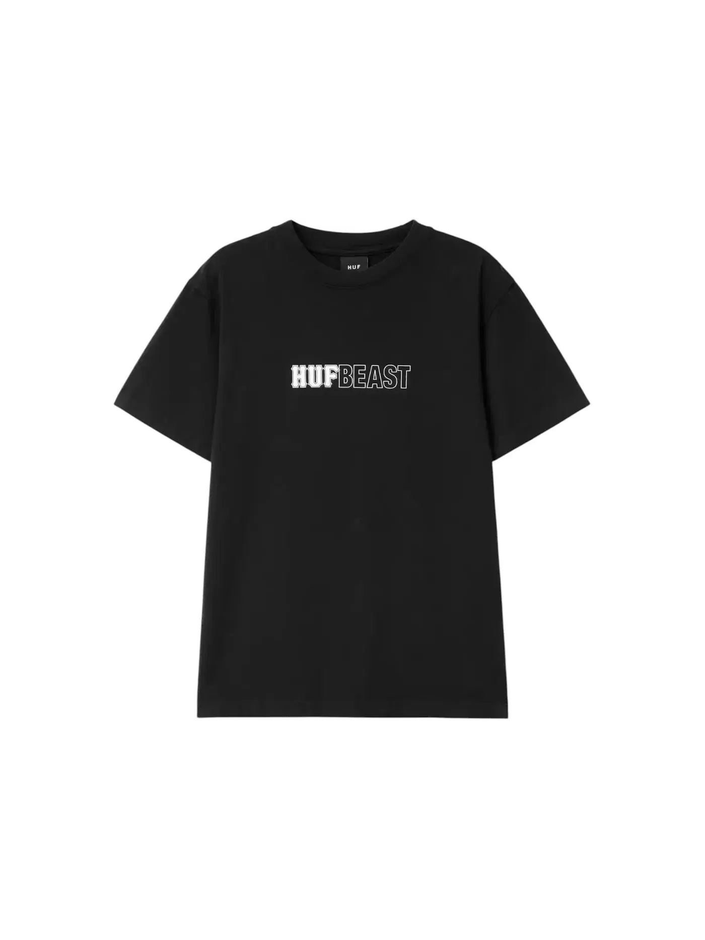 Мужская футболка с принтом Hypebeast x Huf 20th Anniversary T-shirt Hypebeast — изображение 2 из 2, черный
