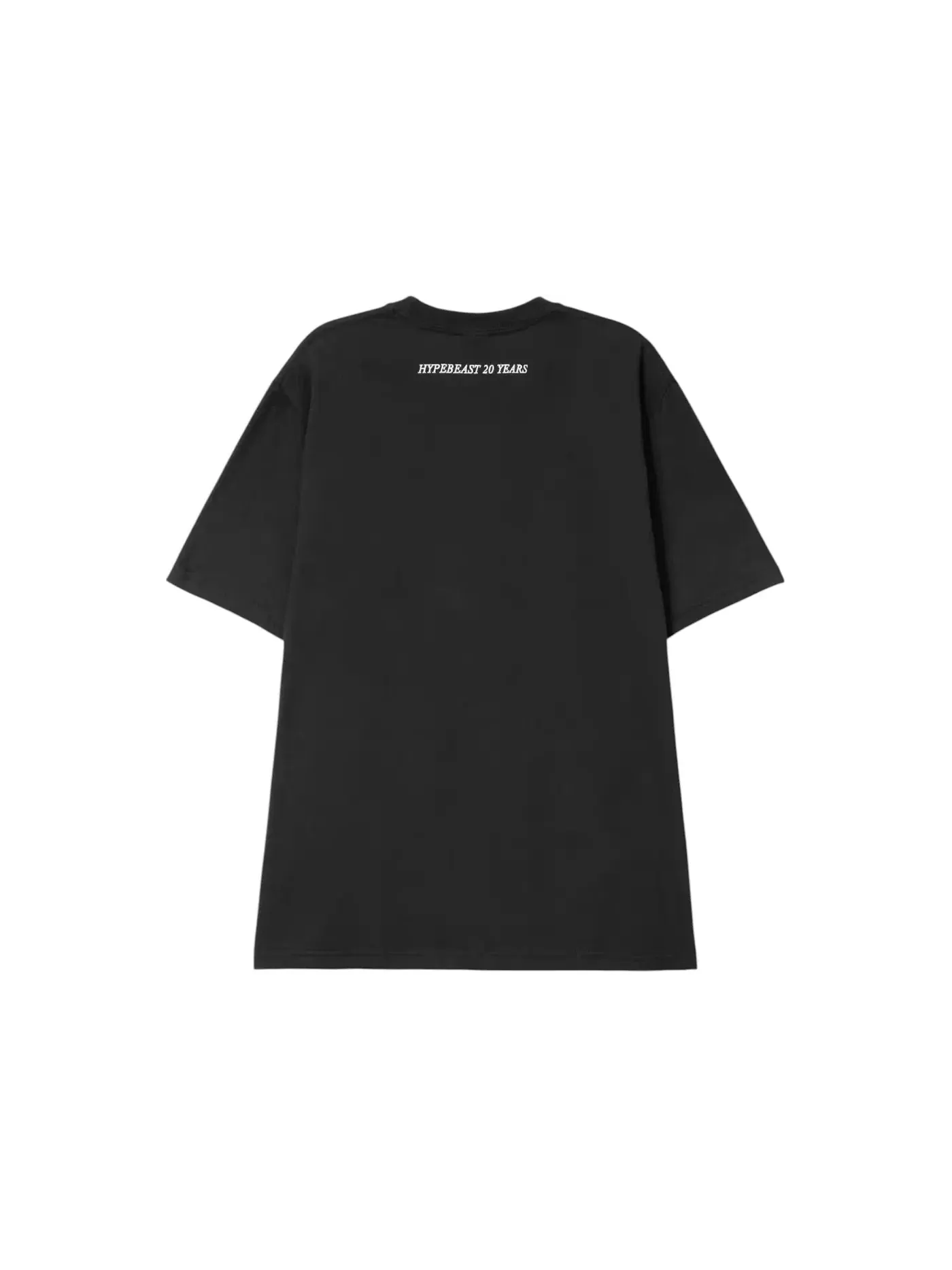 Мужская футболка Hypebeast x Supreme 20th Anniversary T-shirt — изображение 2 из 2, черный