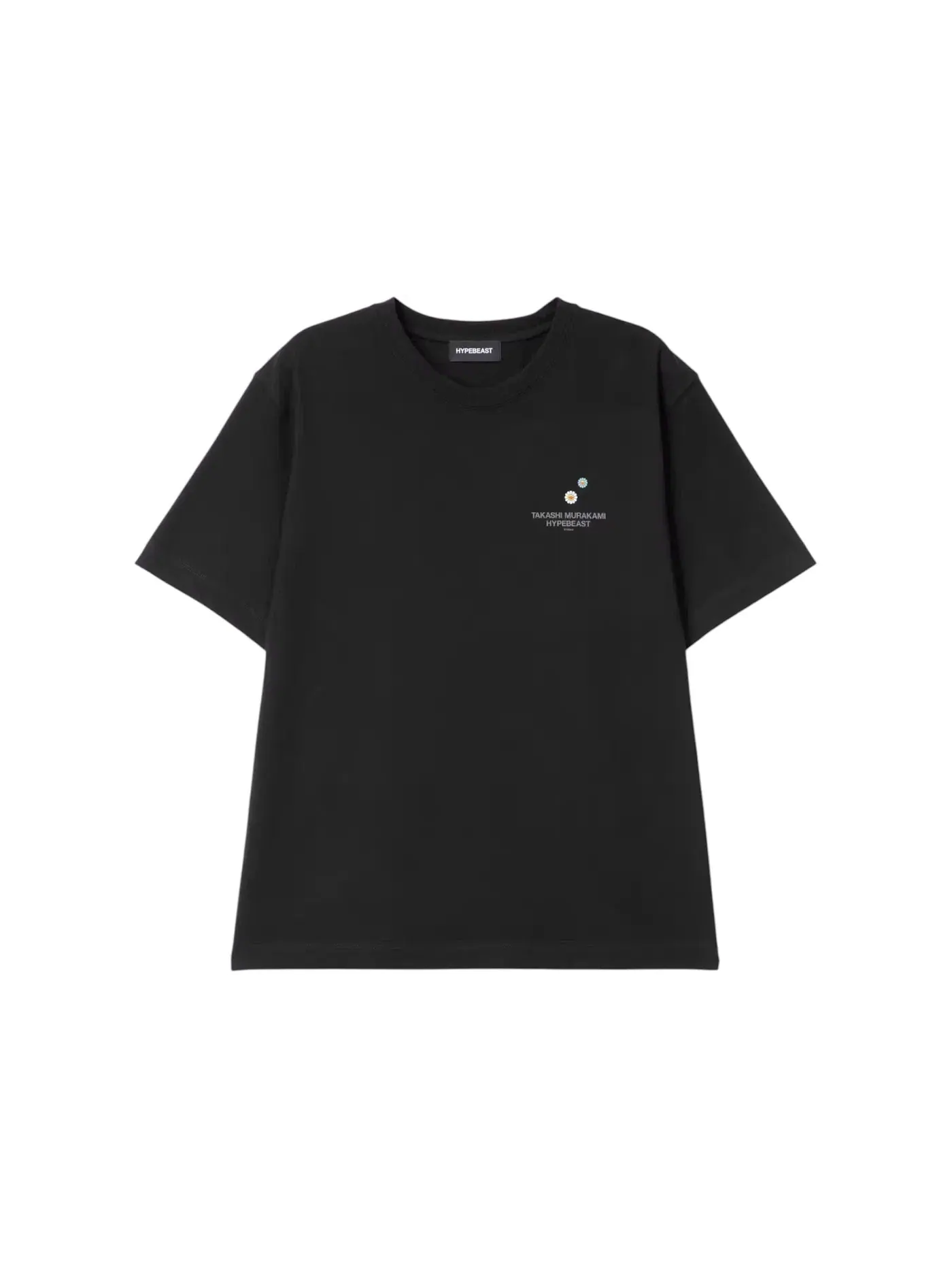 Мужская футболка с принтом Hypebeast x Takashi Murakami 20th Anniversary T-shirt Hypebeast — изображение 2 из 2, черный