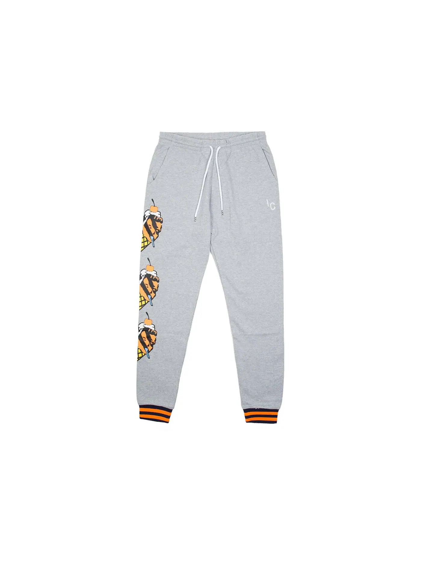Мужские спортивные штаны из футера Sweatpants Ice Cream — изображение 1 из 1, серый