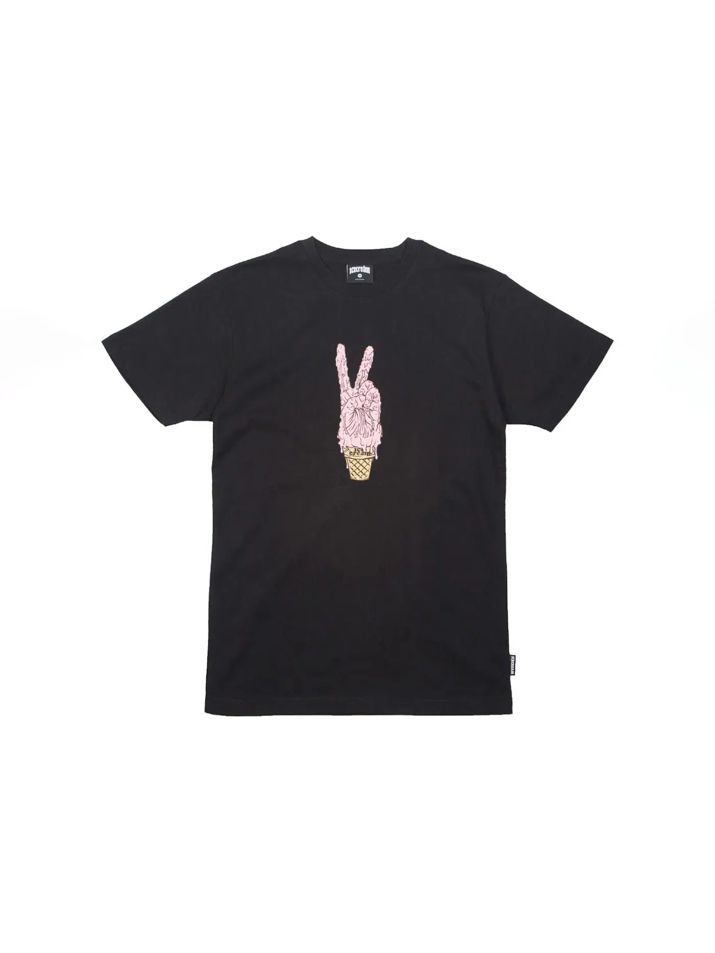 Мужская футболка с принтом Ice Cream Cup Tee Ice Cream — изображение 1 из 1, черный