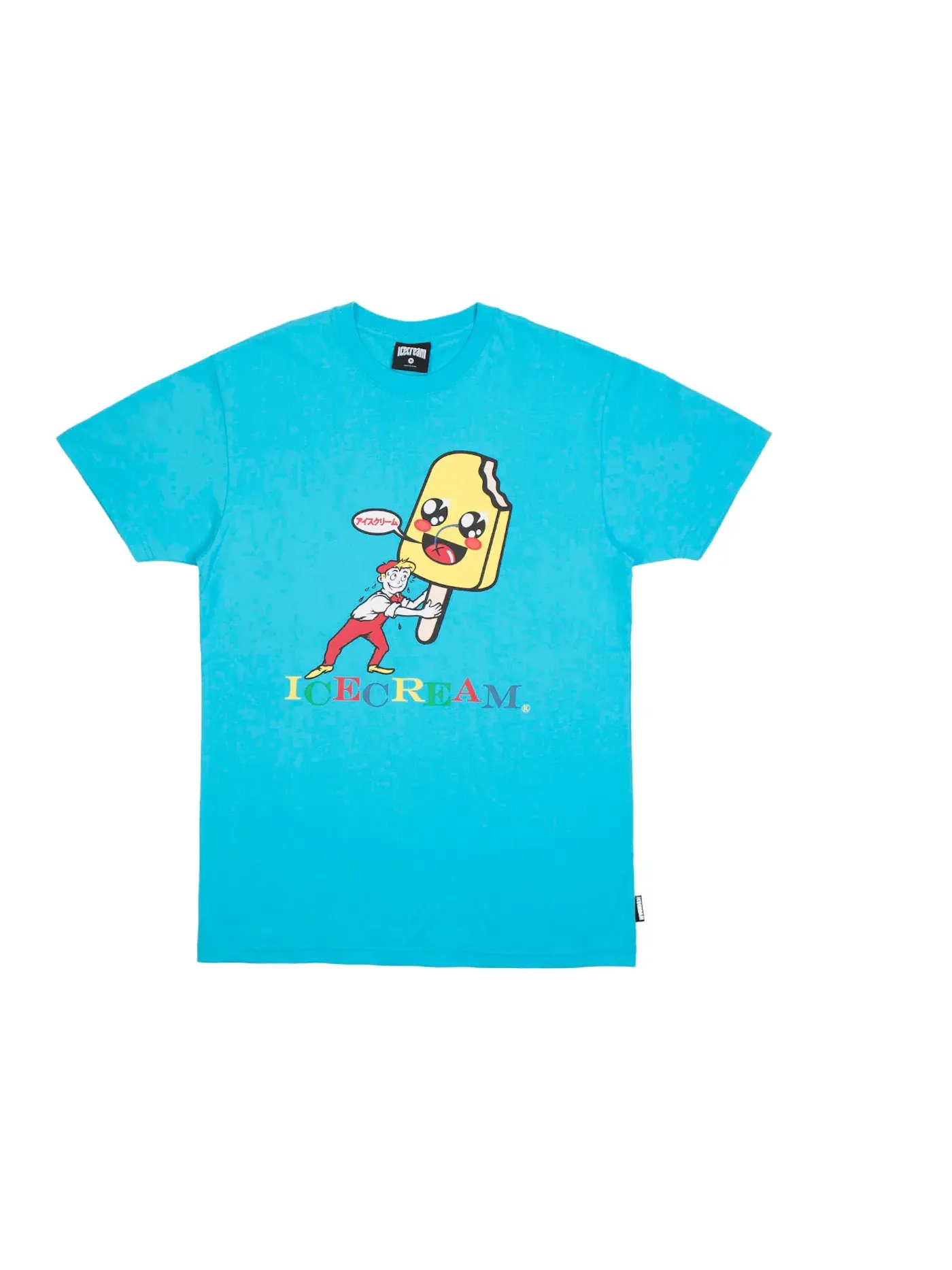 Мужская футболка с принтом Ice Cream Tee Ice Cream — изображение 1 из 1, синий