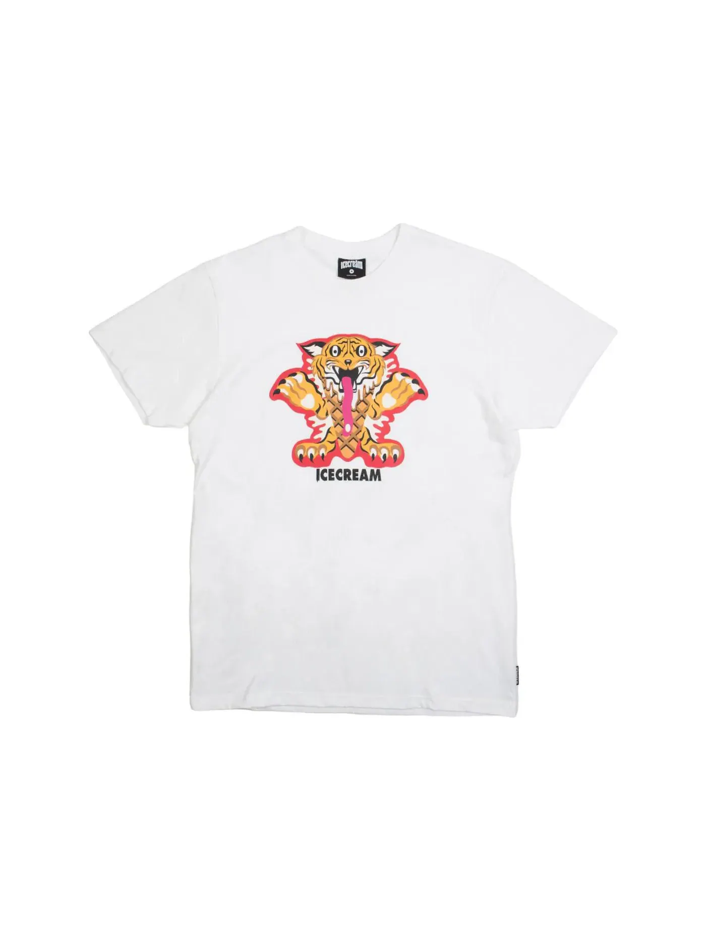 Мужская футболка с принтом Ice Cream GRRR Tee — изображение 1 из 1, белый