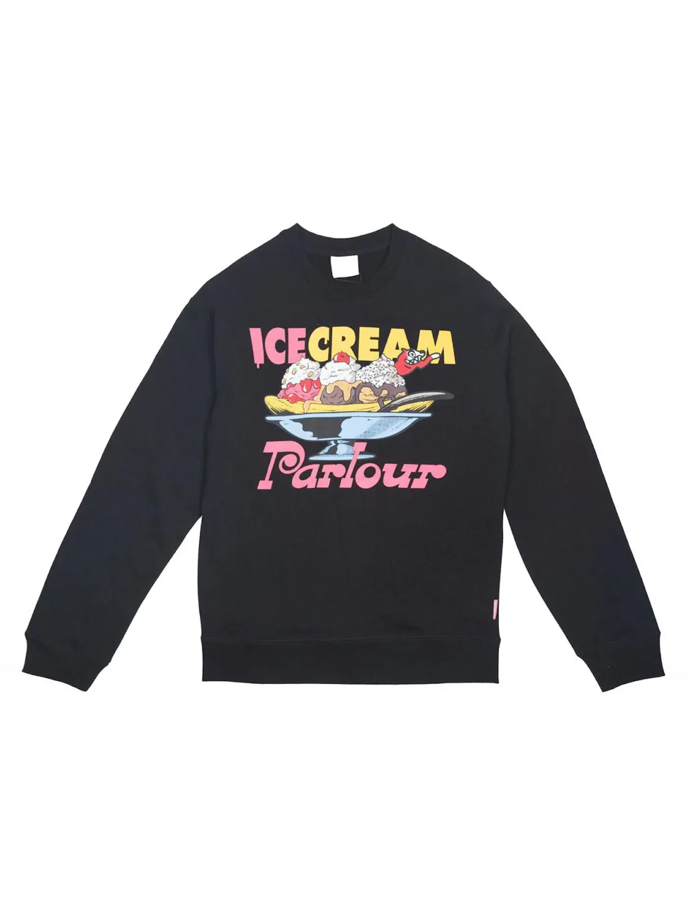 Мужской свитер с принтом Ice Cream Sweater Ice Cream — изображение 1 из 1, черный