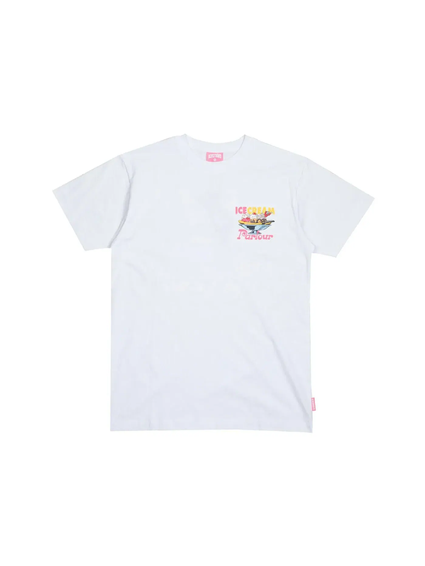 Мужская футболка с принтом Ice Cream Parlour Tee Ice Cream — изображение 1 из 1, белый