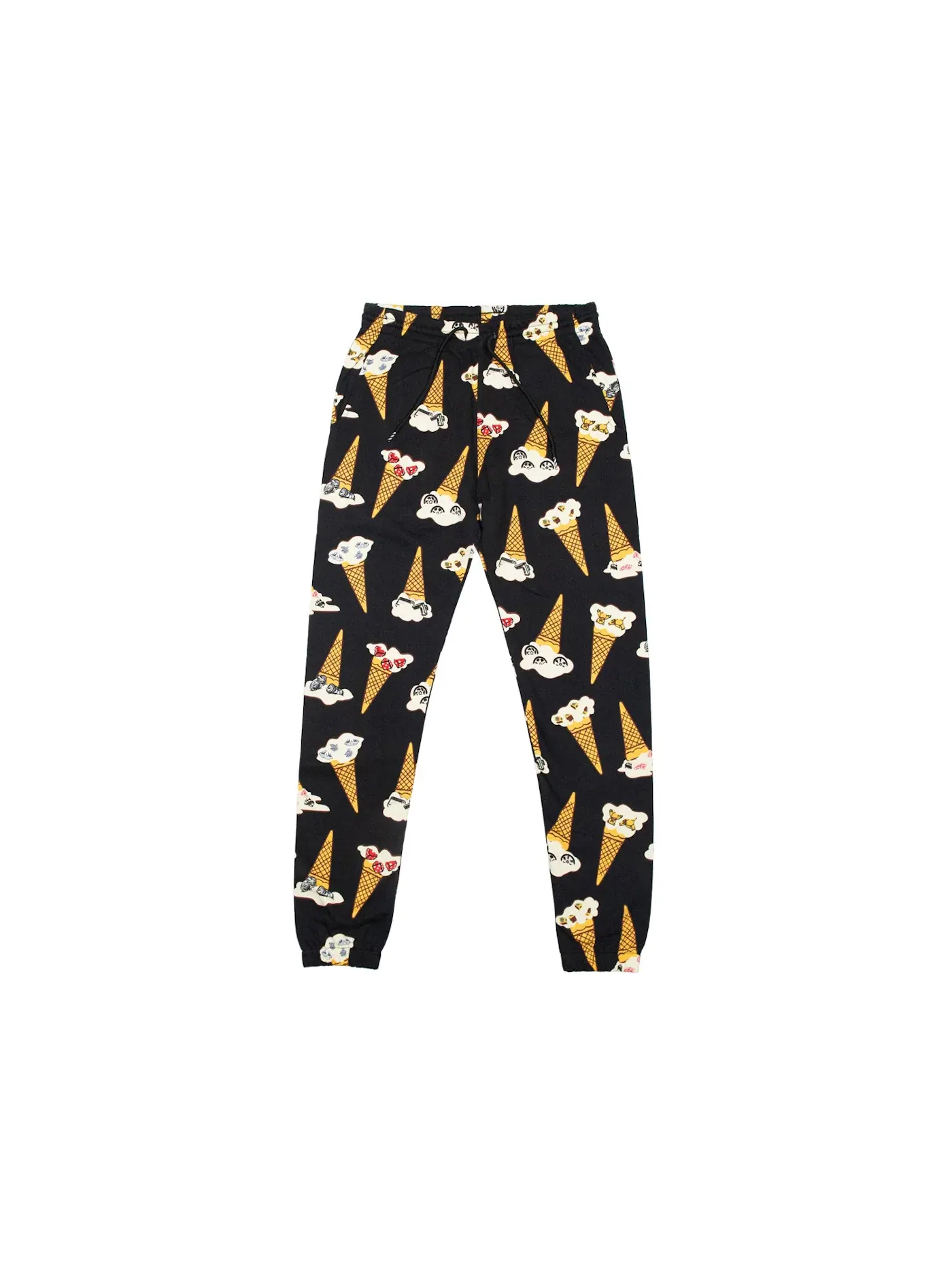 Мужские спортивные штаны с принтом Ice Cream Sheckler Jogger Pants — изображение 1 из 1, черный