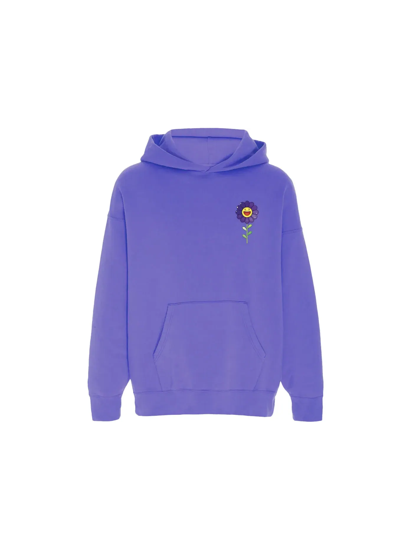 Мужской худи с принтом J Balvin Morado x Takashi Murakami Flower Hoodie J Balvin