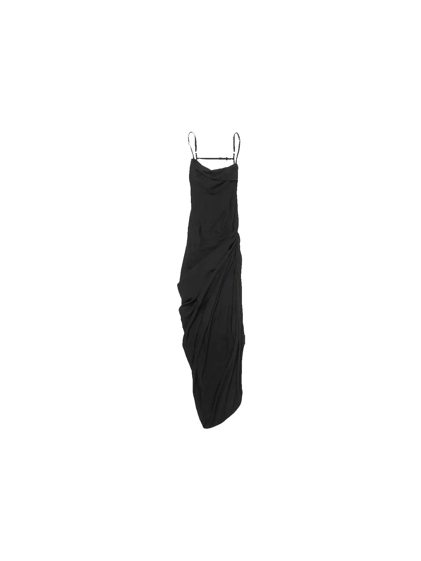 Женское платье-макси с моделью La Robe Saudade Longue Jacquemus — изображение 1 из 1, черный