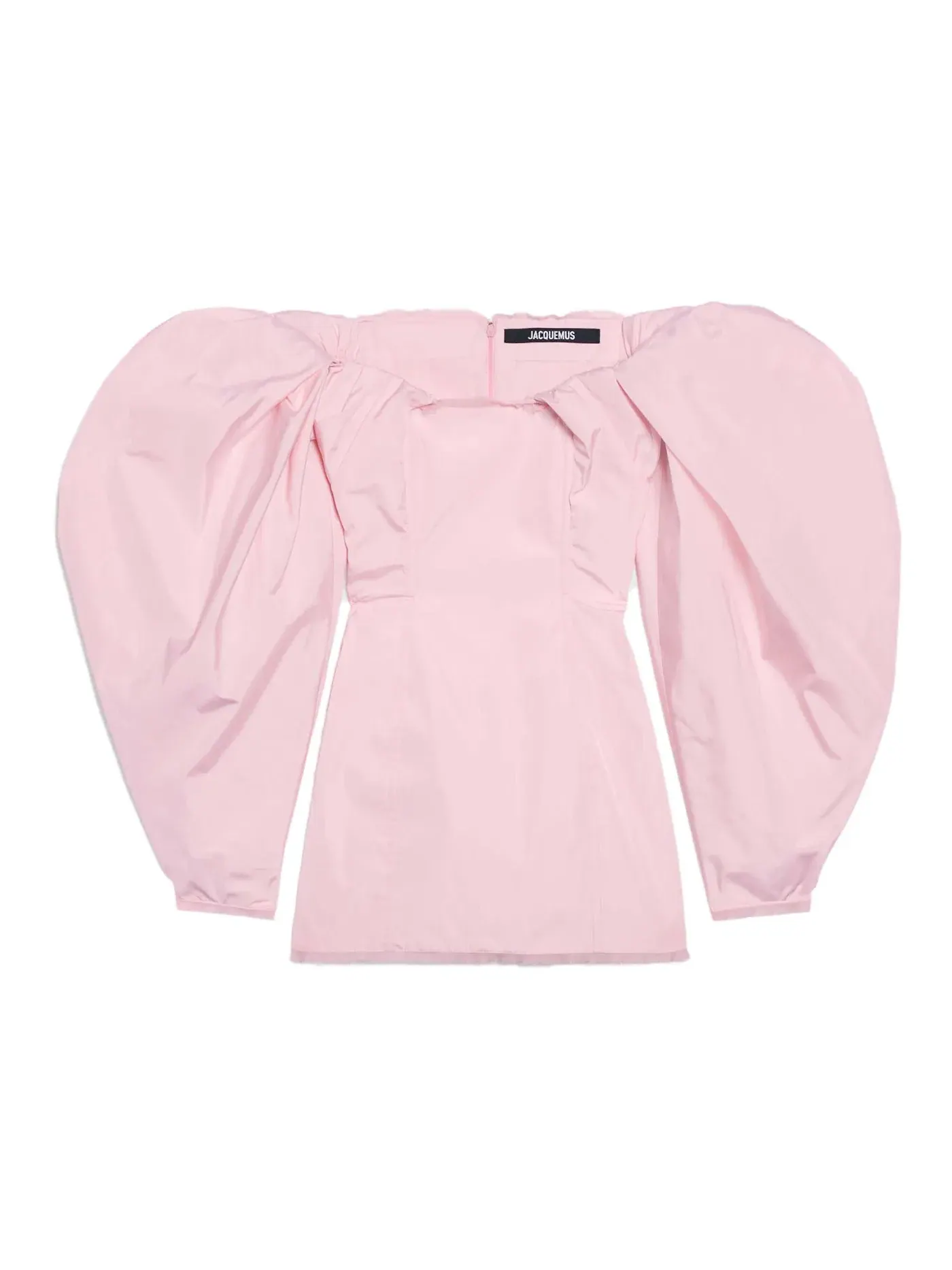 Женское платье из тафты Jacquemus La Robe Taffetas — изображение 1 из 1, розовый
