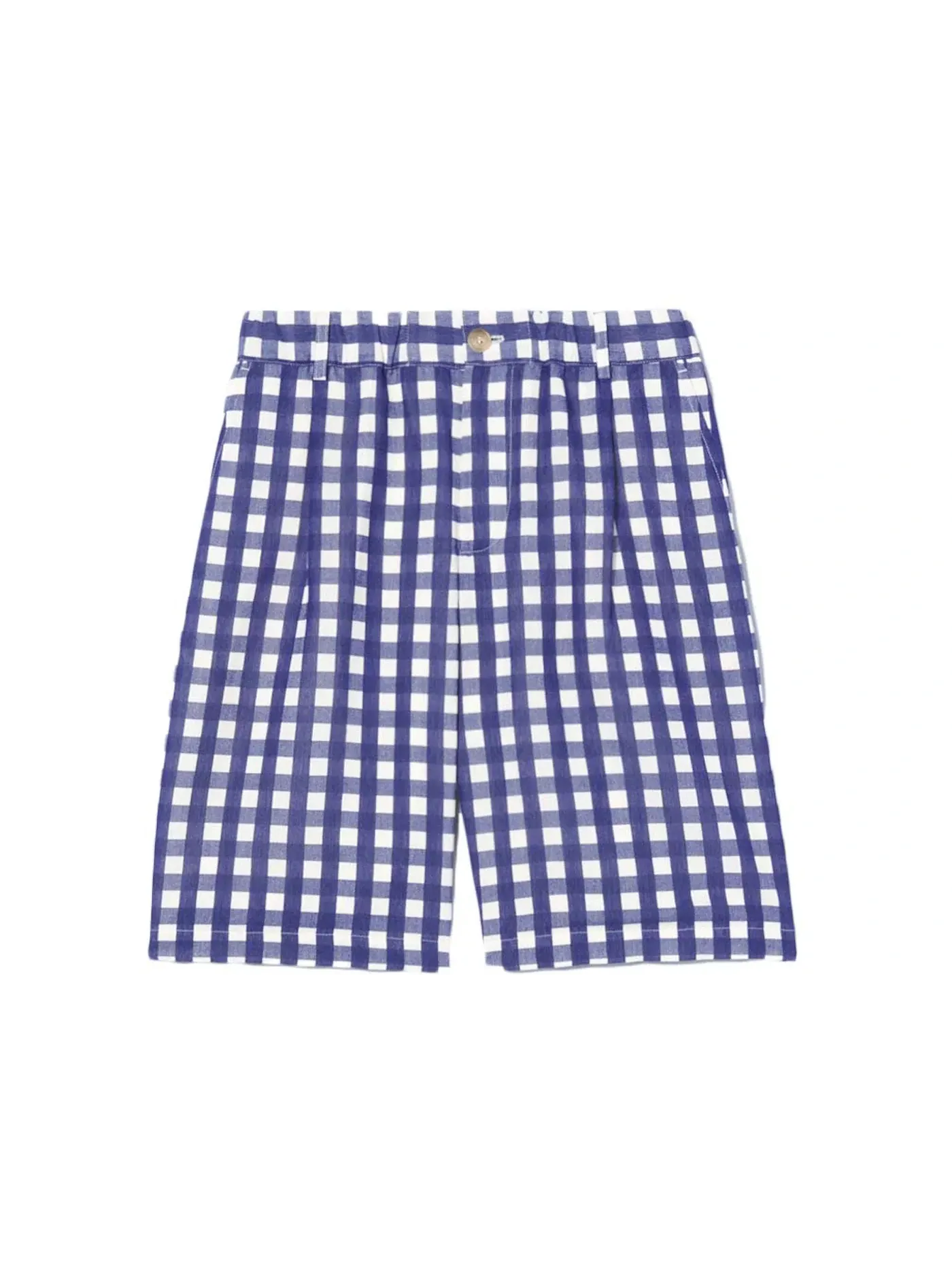 Мужские шорты плиссированные Jacquemus Le Short Gelati — изображение 1 из 2, темно-синий