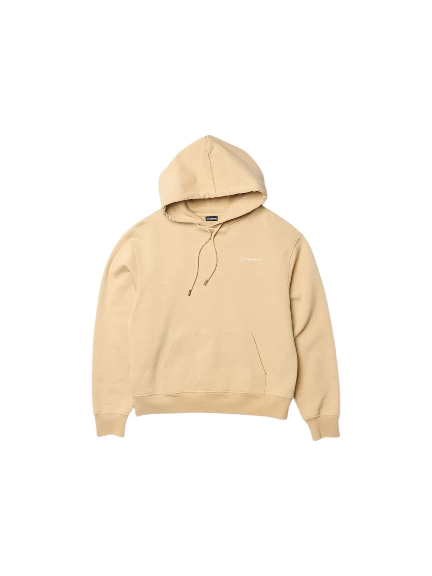 Мужской худи с вышивкой Jacquemus Hoodie — изображение 1 из 1, темный бежевый