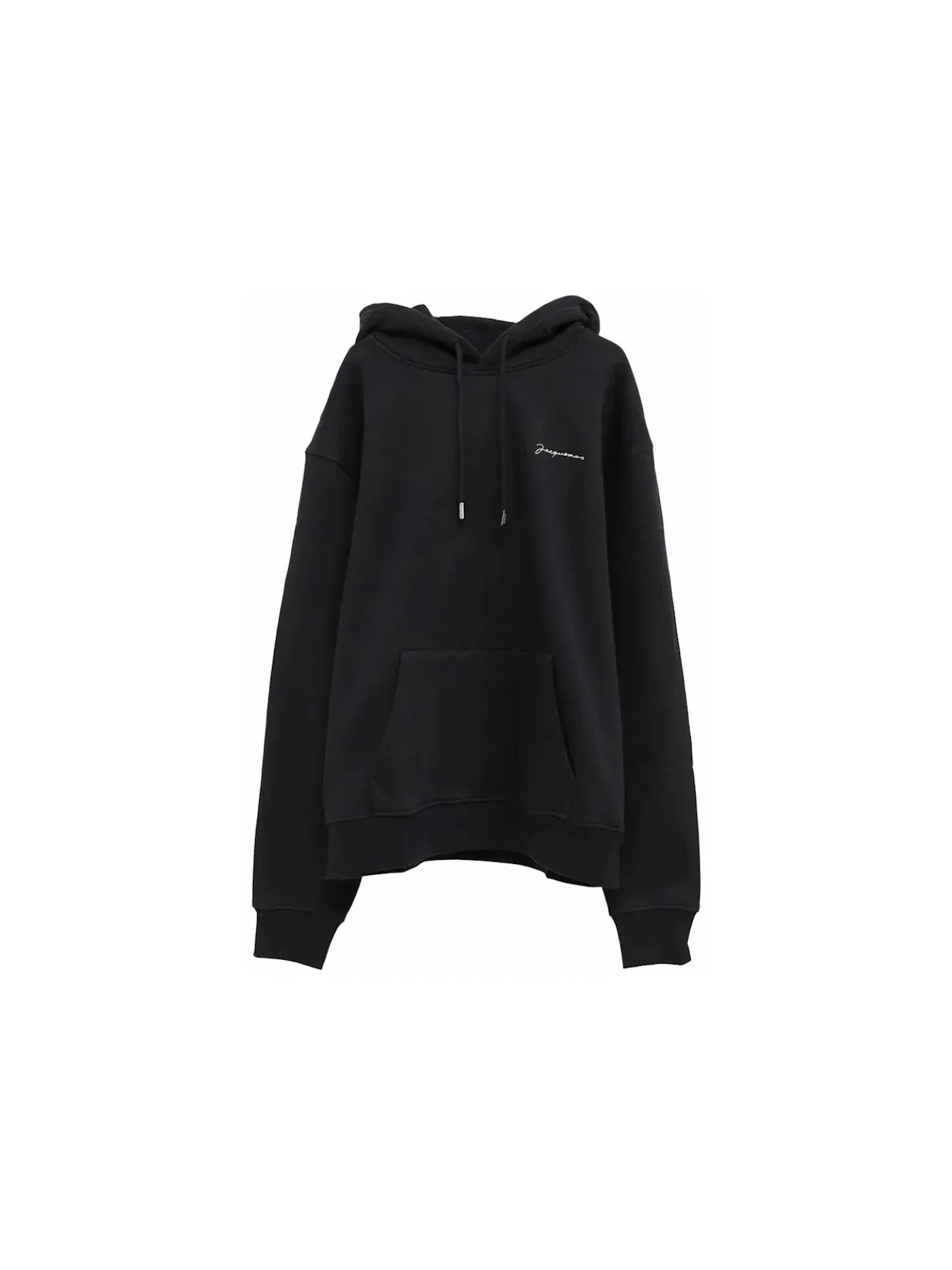 Мужской худи с вышивкой Brode Jacquemus — изображение 1 из 1, черный