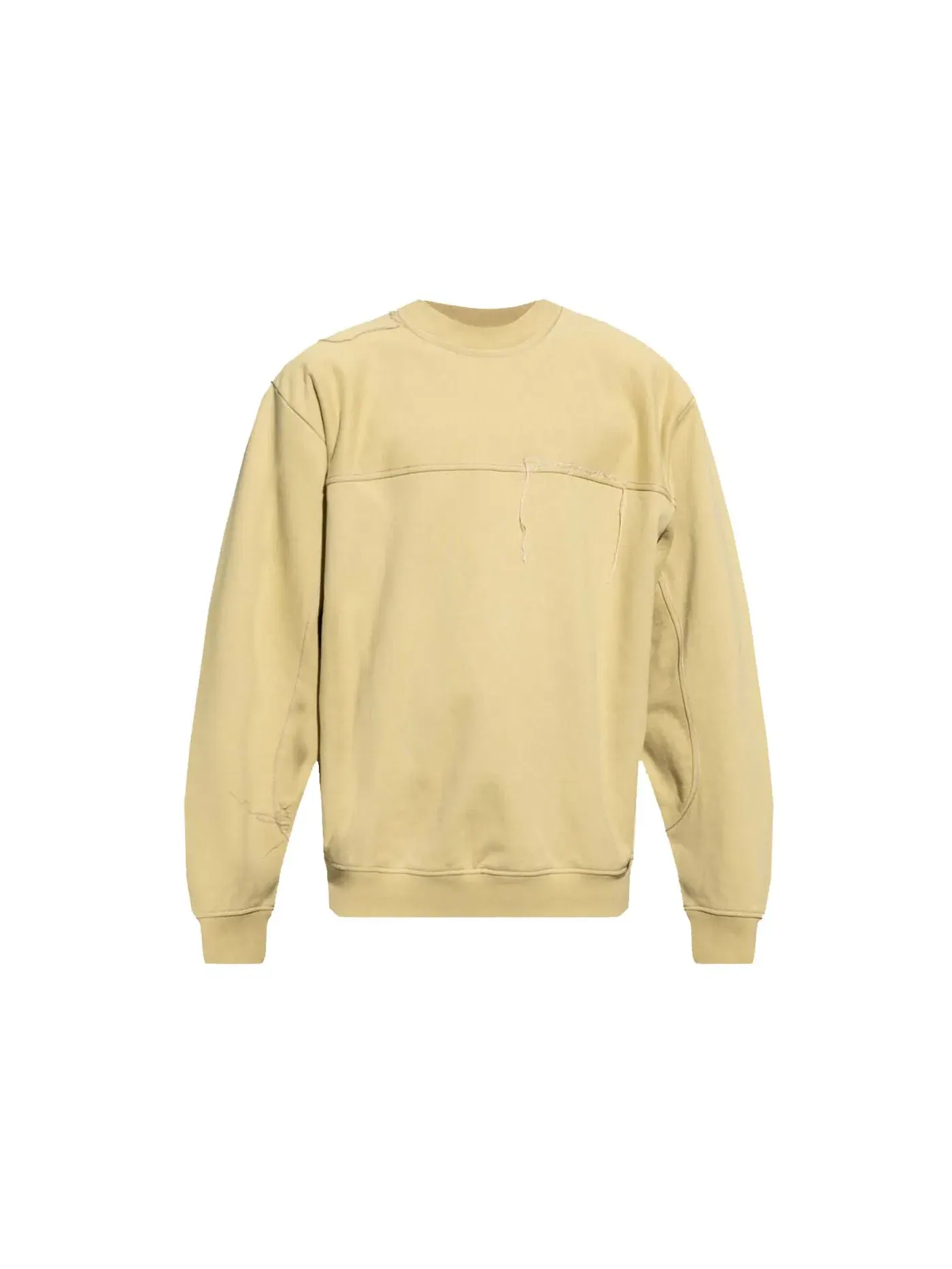 Мужской свитшот с круглым вырезом Fio Jacquemus — изображение 1 из 1, бежевый