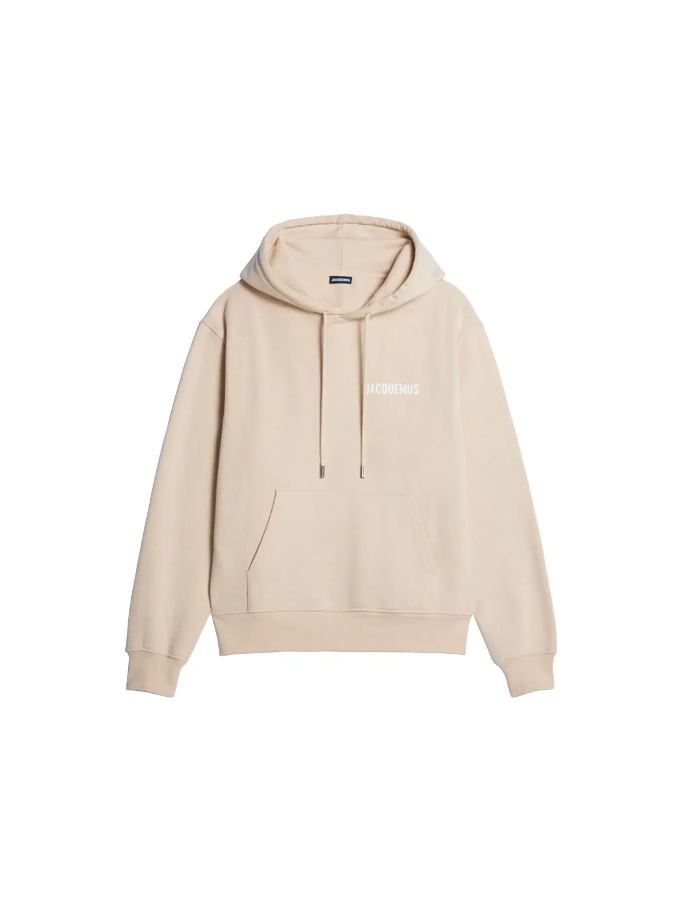 Мужской худи Jacquemus Sweatshirt — изображение 1 из 1, светлый бежевый
