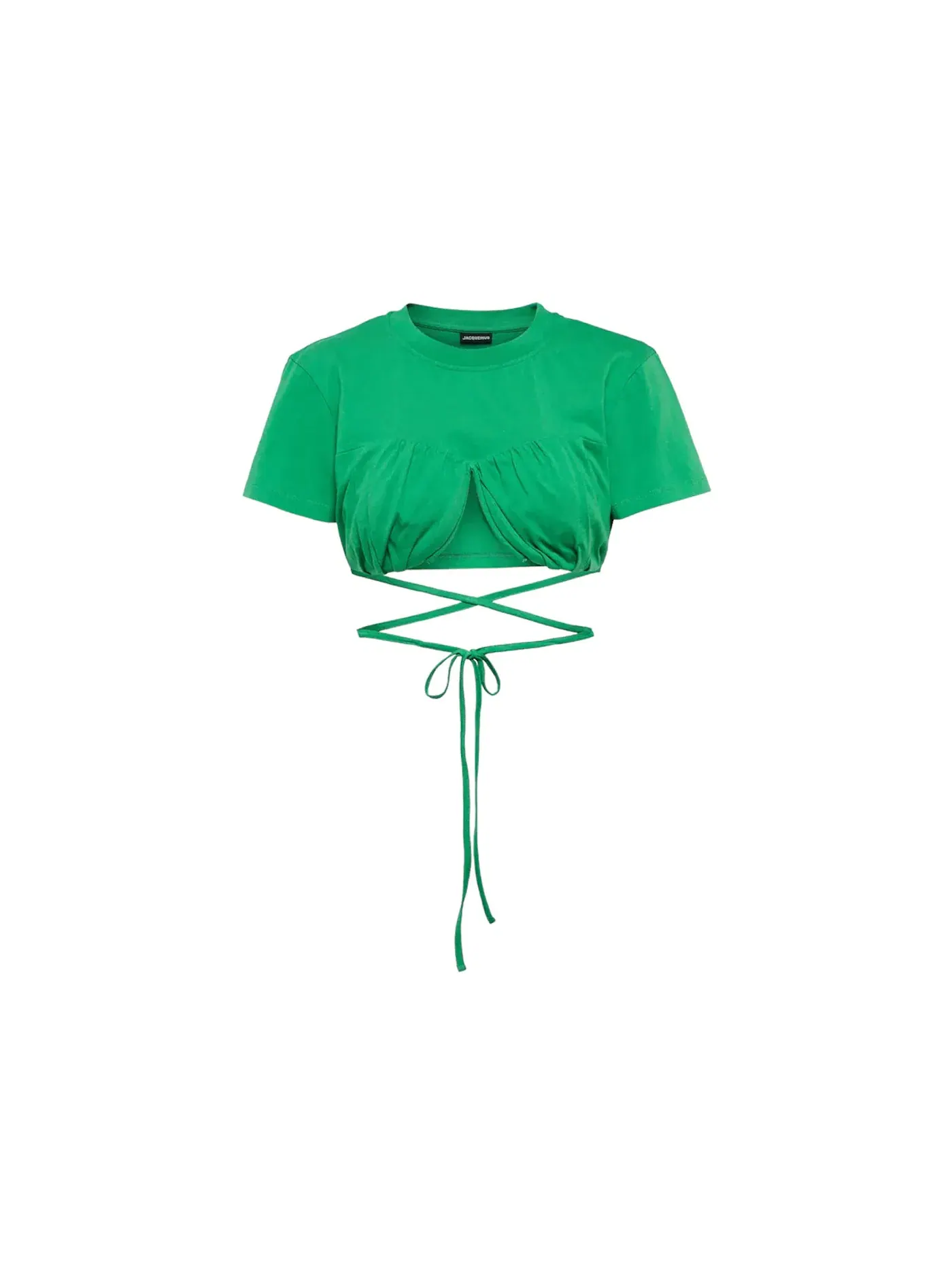 Женская футболка с принтом Baci Top Jacquemus — изображение 1 из 1, зеленый