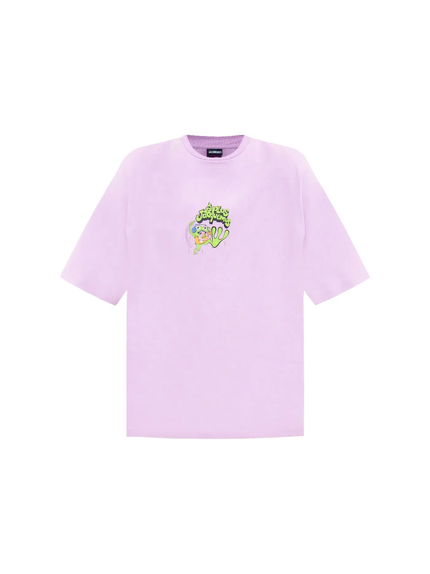 Мужская футболка с принтом Jacquemus T-Shirt — изображение 1 из 1, фиолетовый