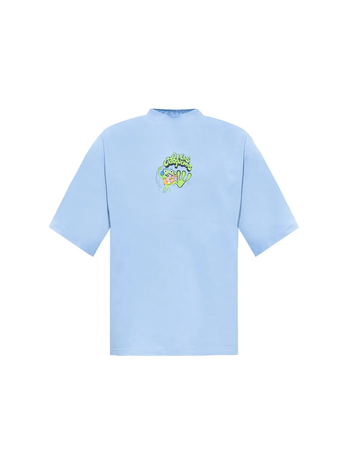 Мужская футболка с принтом T-Shirt Jacquemus — изображение 1 из 1, светлый синий