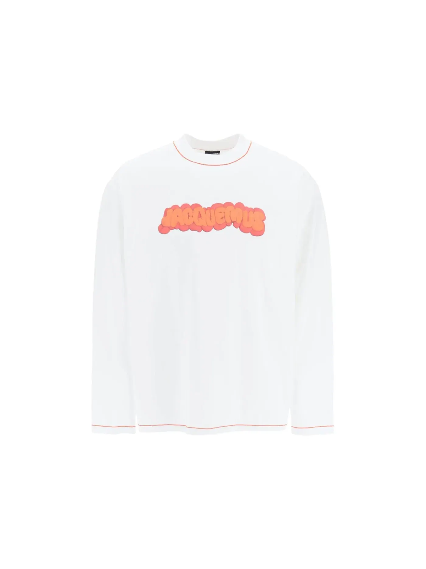 Мужская футболка с принтом T-Shirt Jacquemus — изображение 1 из 1, белый