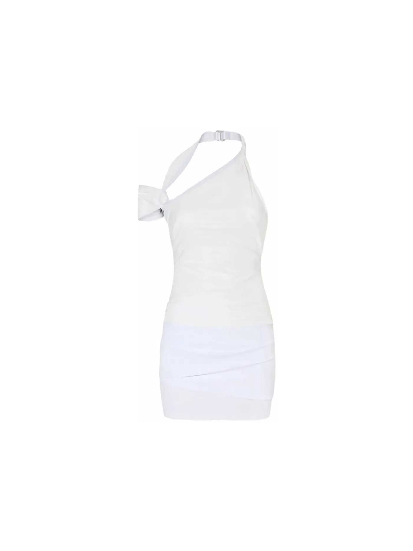 Женское платье с драпировкой Jacquemus x Nike La Robe Drapée Dress — изображение 1 из 2, белый
