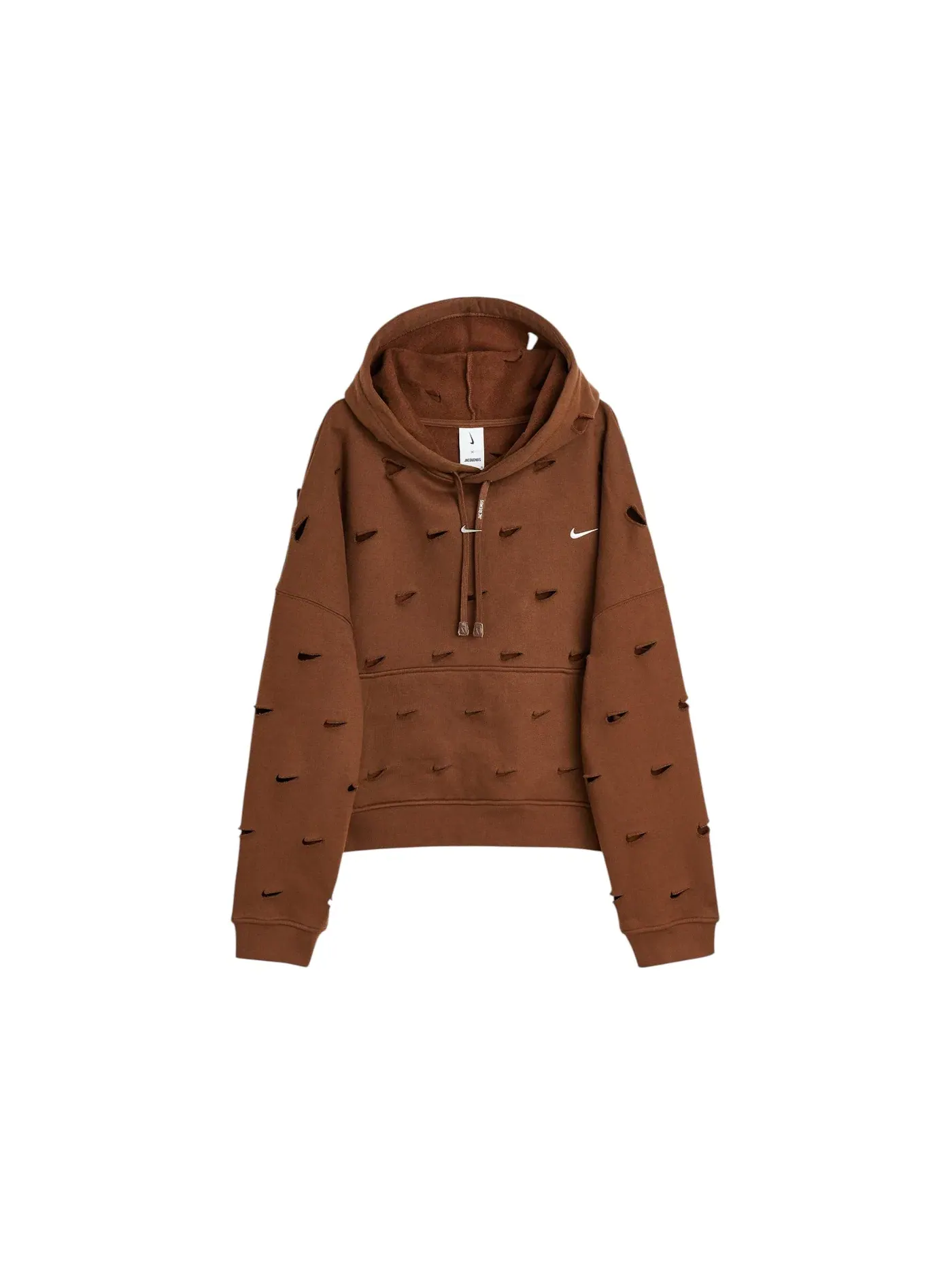 Мужской худи Jacquemus X Nike Le Swoosh — изображение 1 из 1, коричневый