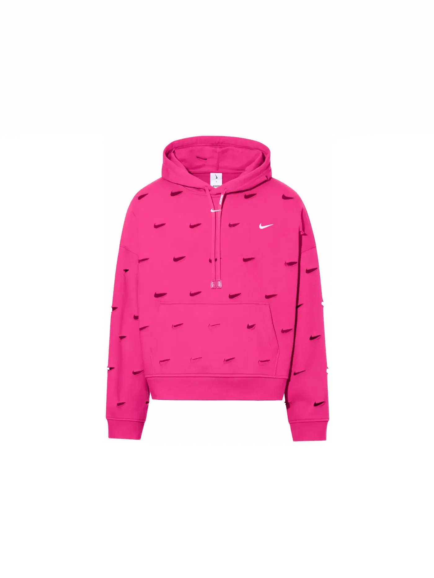 Унисекс худи из коллекции Jacquemus x Nike Le Swoosh Jacquemus — изображение 1 из 1, темный розовый