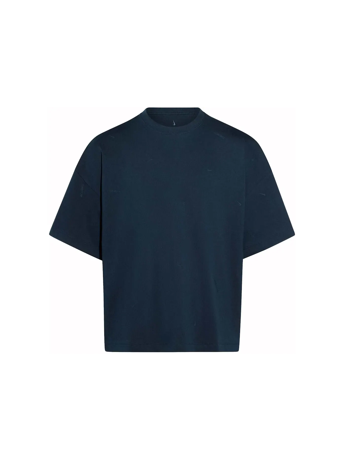 Детская футболка с принтом Jacquemus x Nike Logo T-Shirt Jacquemus — изображение 1 из 1, темный темно-синий