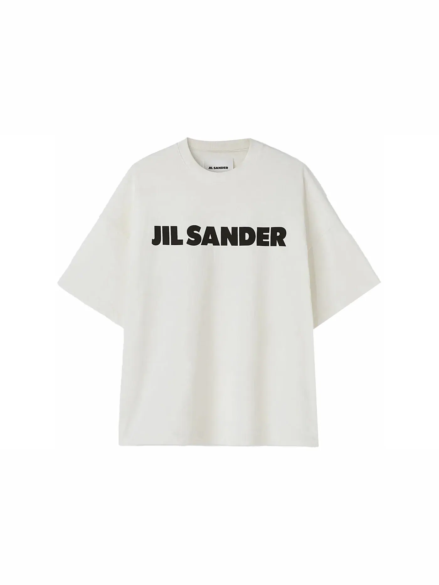 Футболка с логотипом Jil Sander — изображение 1 из 1, прозрачный