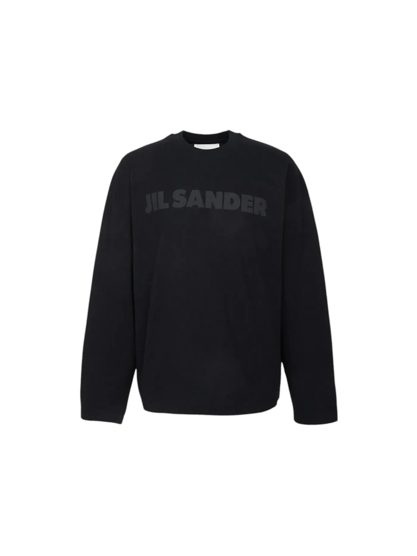 Мужская футболка с длинным рукавом Jil Sander — изображение 1 из 1, черный