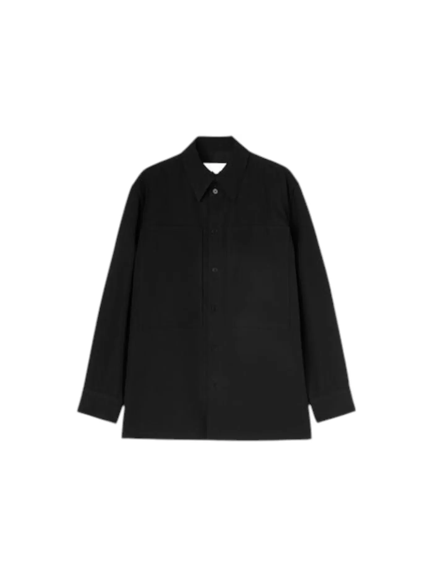 Мужская рубашка с длинным рукавом Jil Sander — изображение 1 из 1, черный