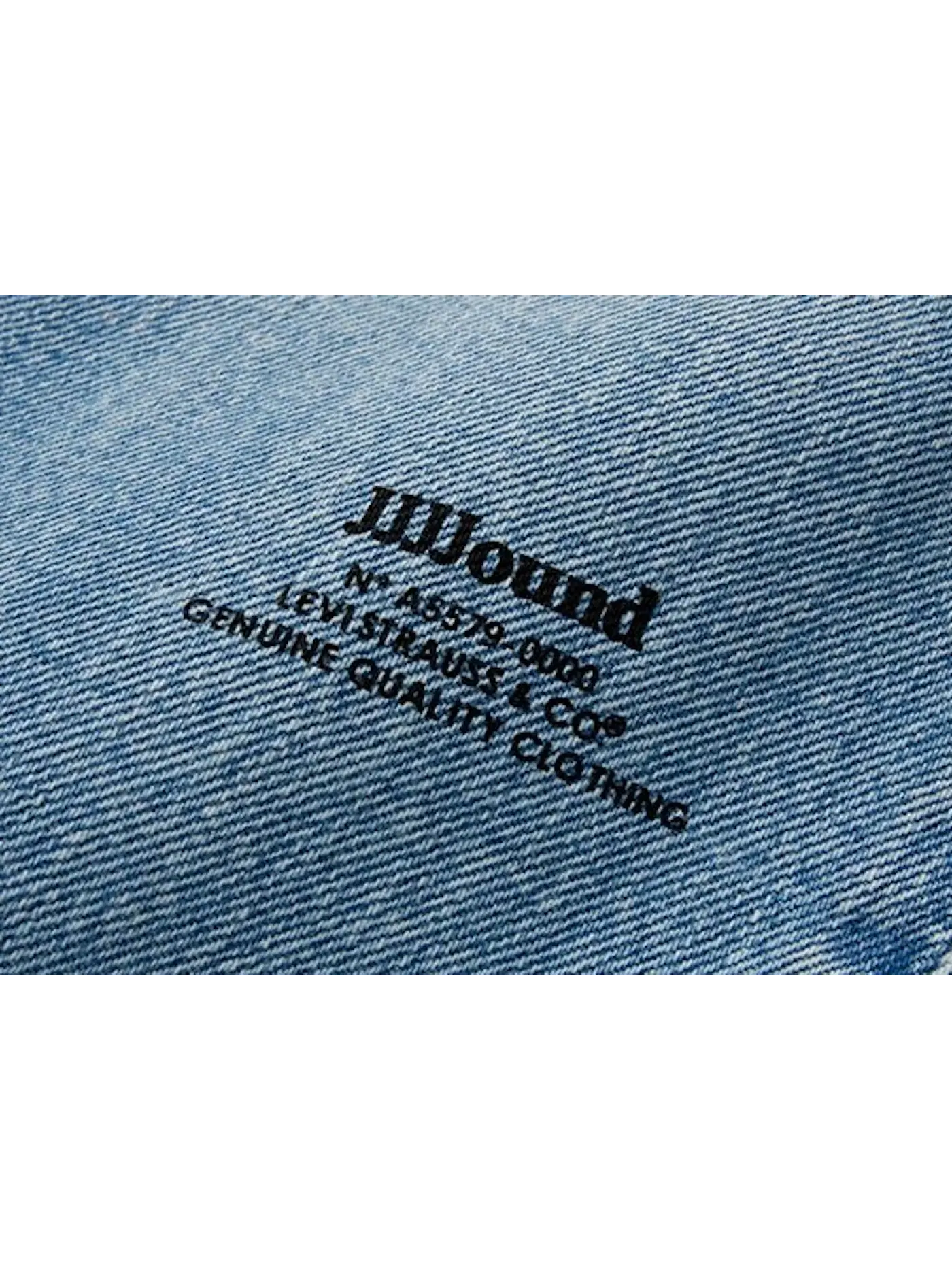 Мужские джинсы классические JJJJound x Levis 501 '93 Original Fit — изображение 3 из 3, средняя отмывка